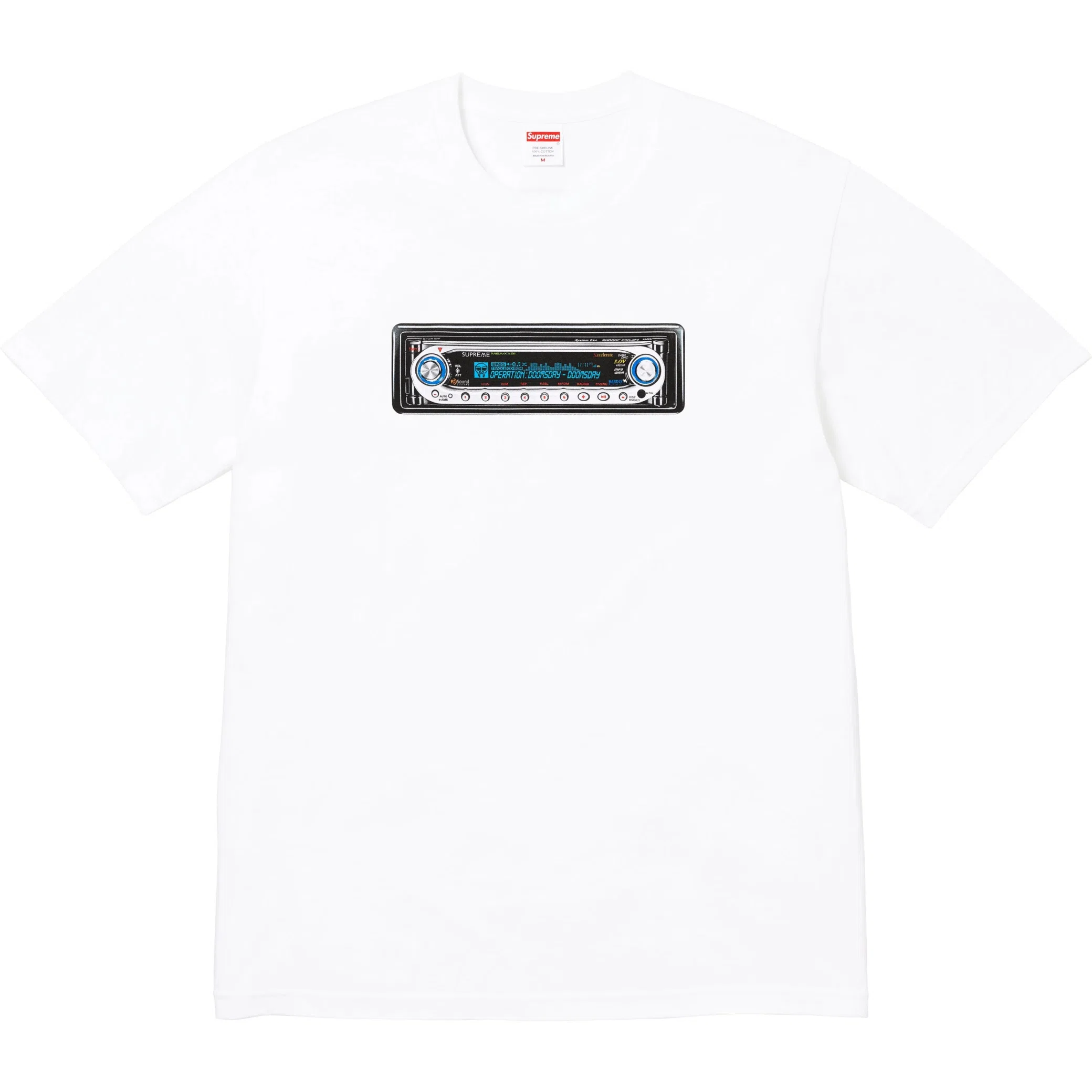 Футболки Supreme SS25 Receiver Tee "White" | Farsel