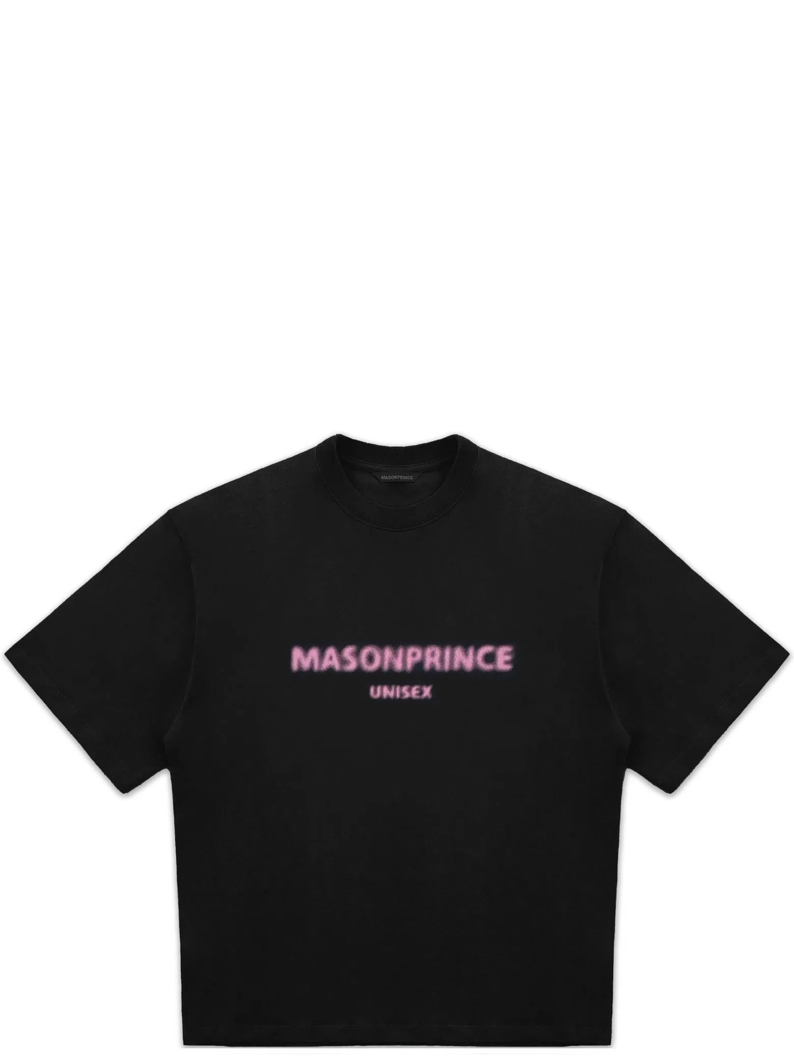 Футболки MASONPRINCE Logo Tee "Black / Pink" | Farsel