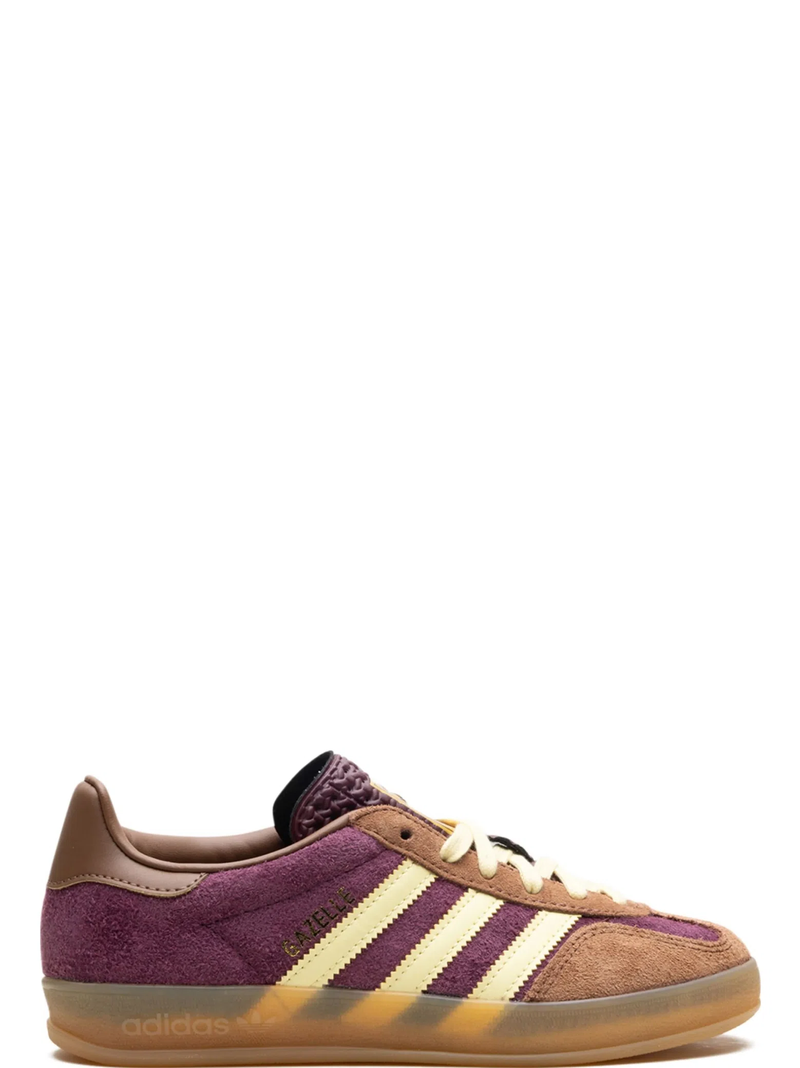 Кроссовки Adidas Gazelle Indoor "Maroon Almost Yellow" | Farsel