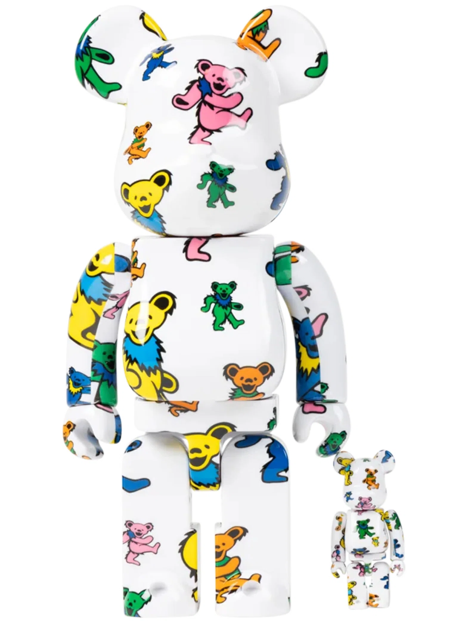 Игрушки Medicom Toy Grateful Dead Dancing Bearbrick "100% and 400%" | Farsel