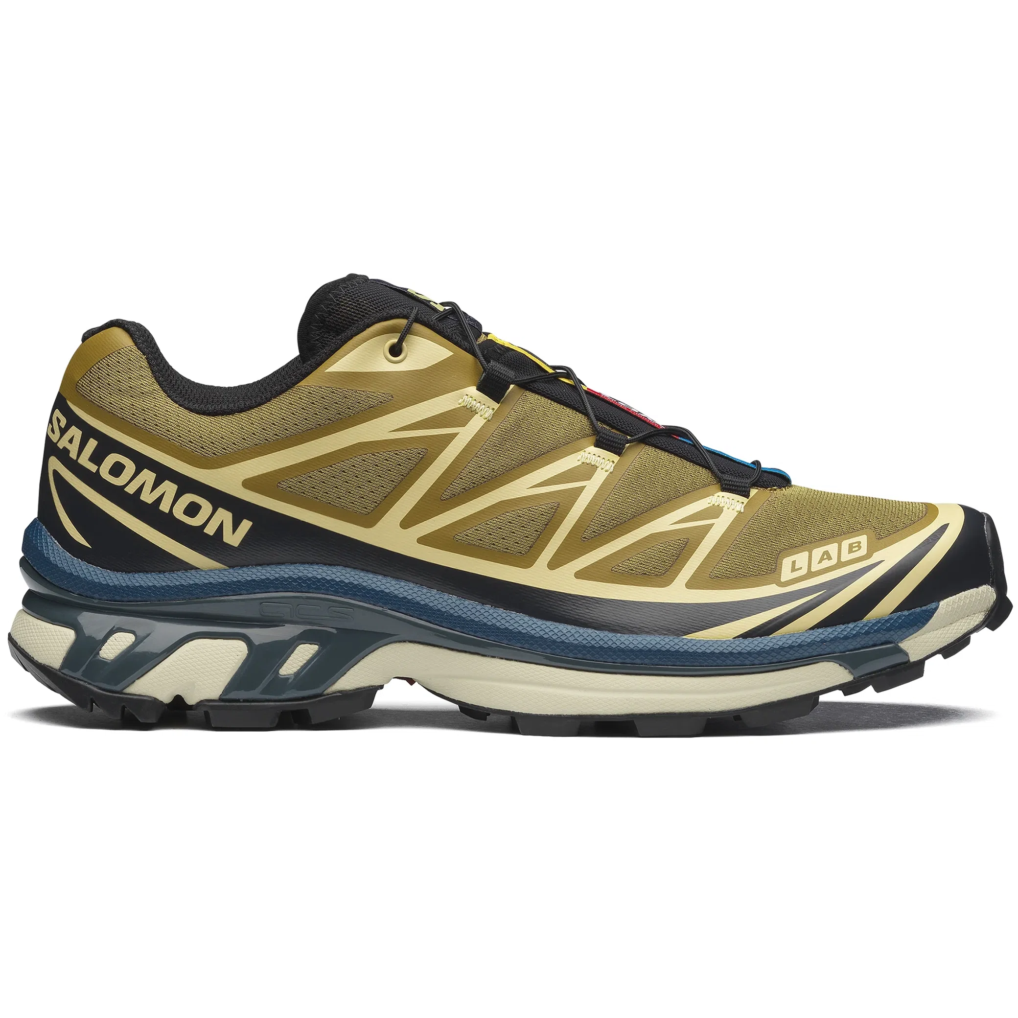 Кроссовки Salomon XT-6 "Brilliant Olive / Dark Navy" | Farsel