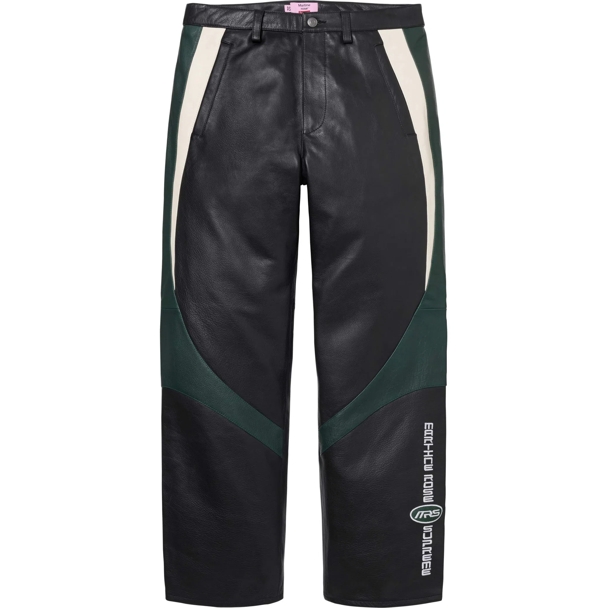 Supreme FW24 Martine Rose Leather Pant "Black" | Farsel