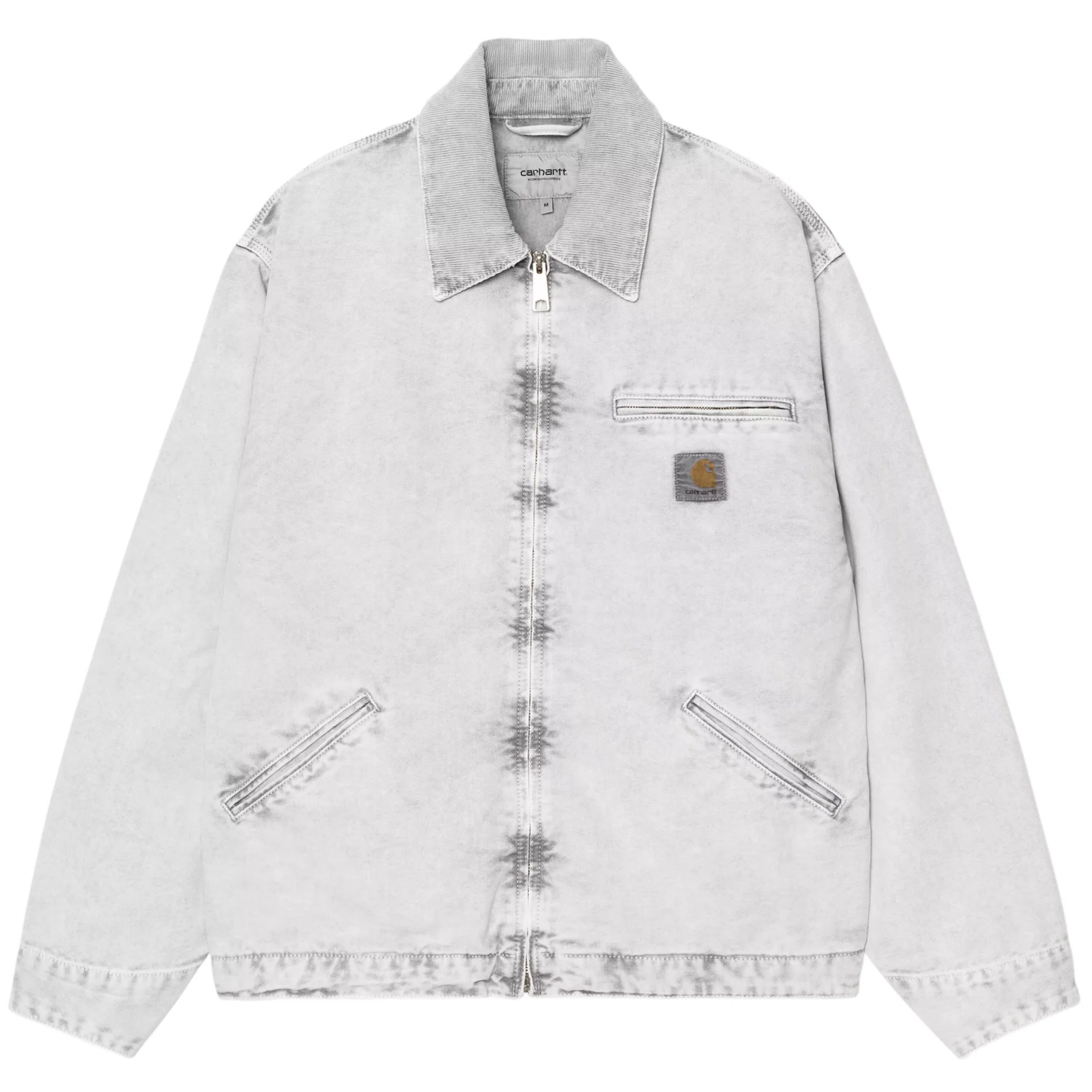 Куртки Carhartt OG Detroit Jacket "Black / Black Chalk Wash" | Farsel