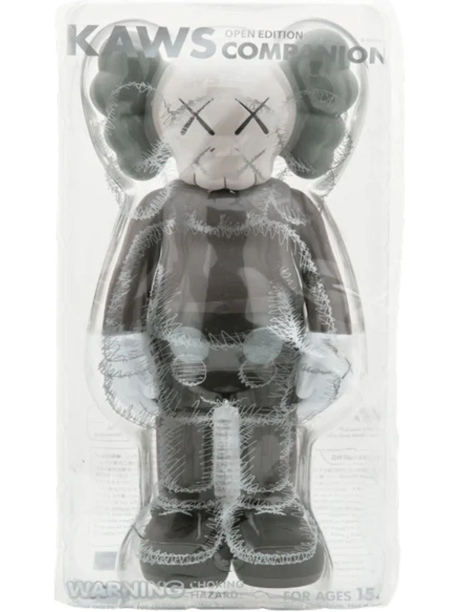 Игрушки Kaws Companion Dark Grey "2016" | Farsel