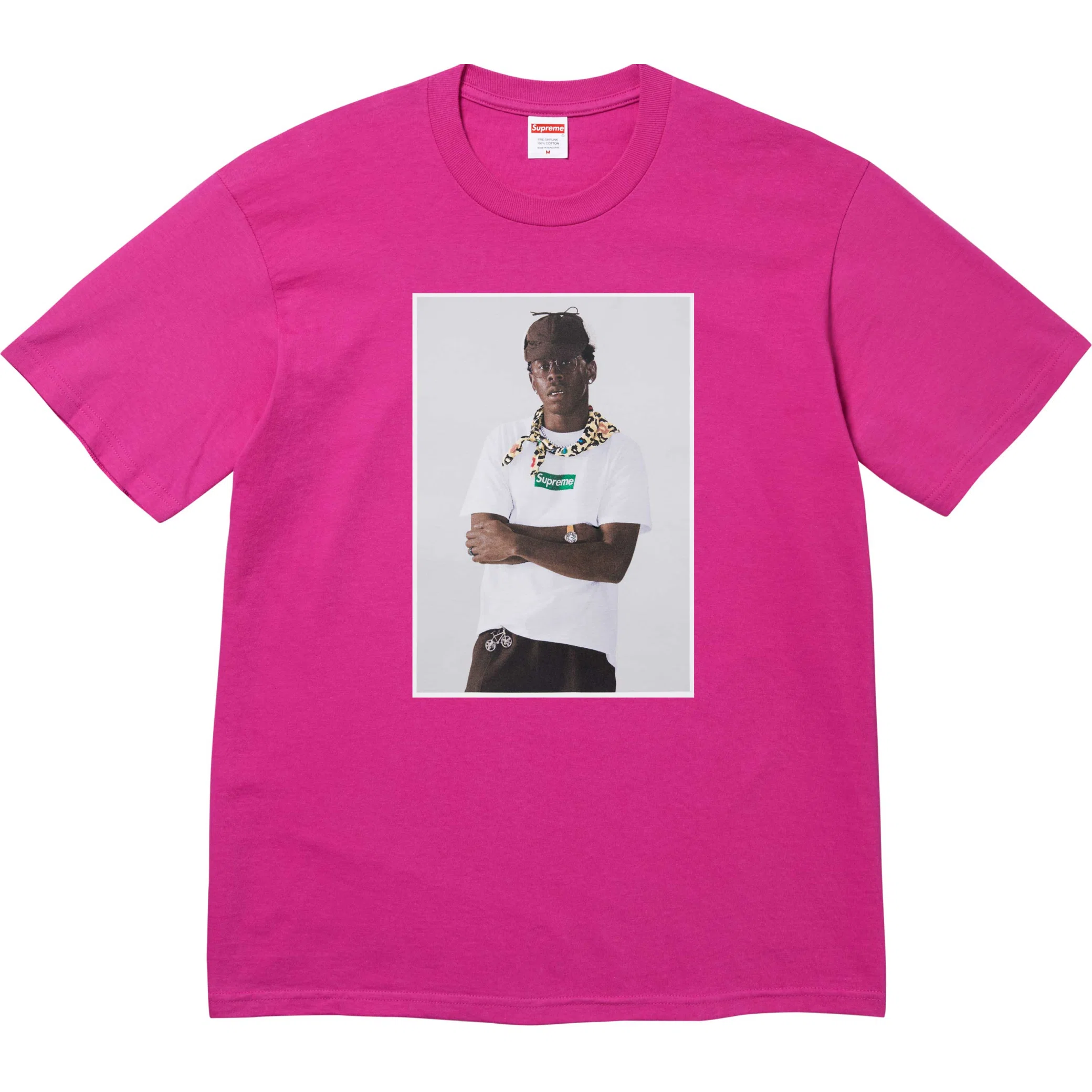  Supreme FW24 Tyler, The Creator Tee "Magenta" | Farsel
