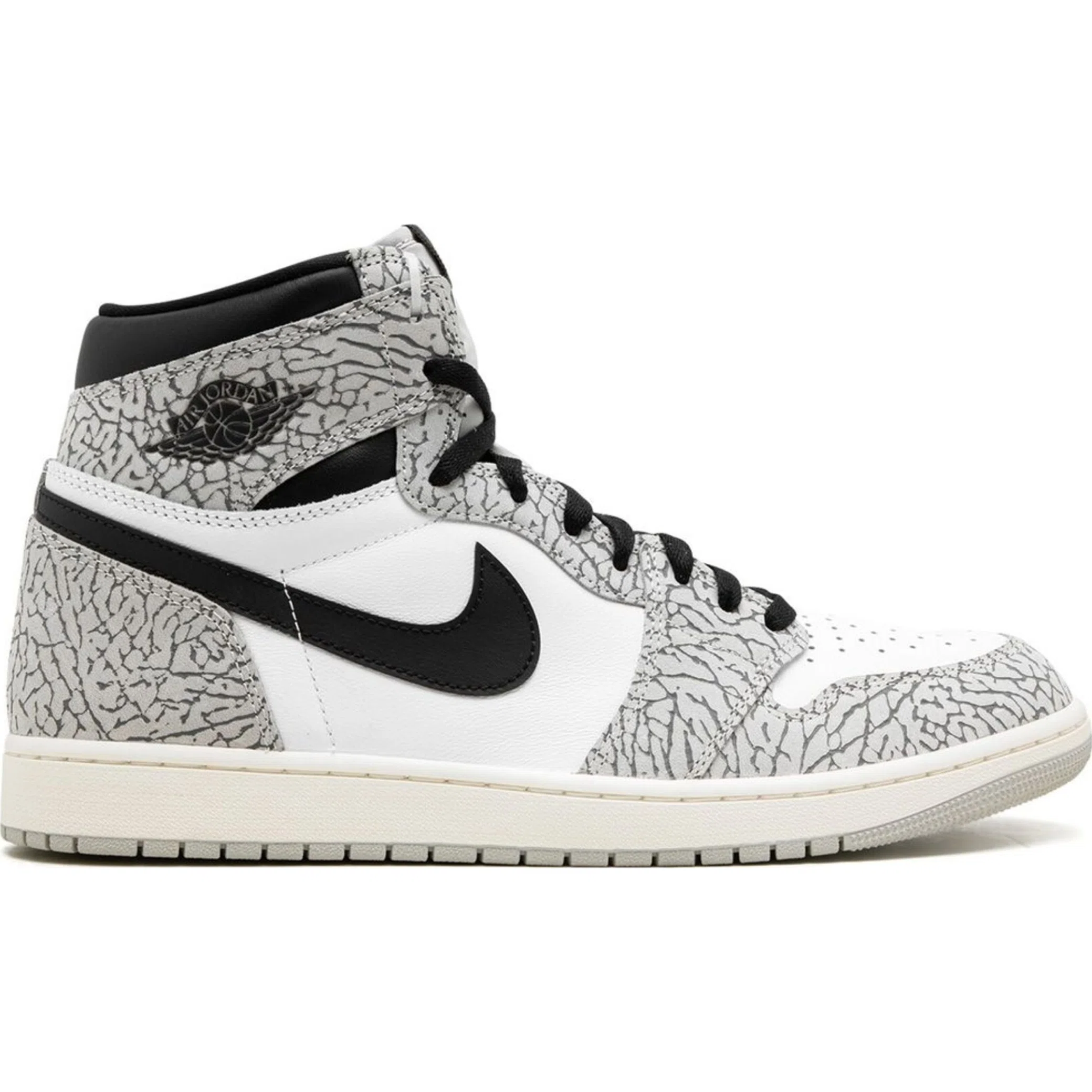 Кроссовки Nike Air Jordan 1 Retro High OG "White Cement" | Farsel