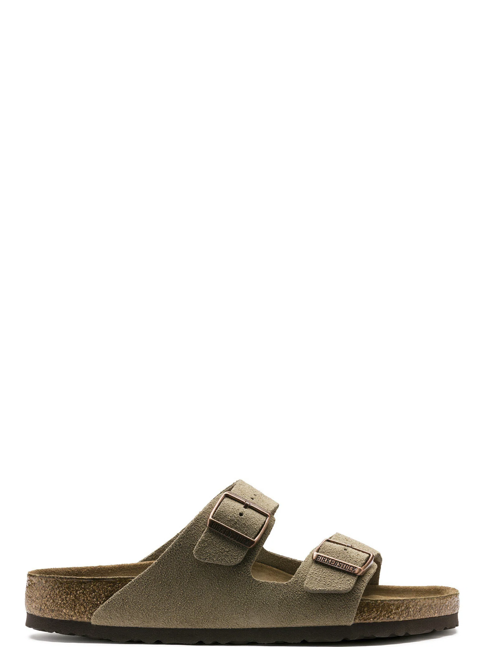 Сланцы Birkenstock Arizona Soft Footbed Suede Leather "Taupe" | Farsel