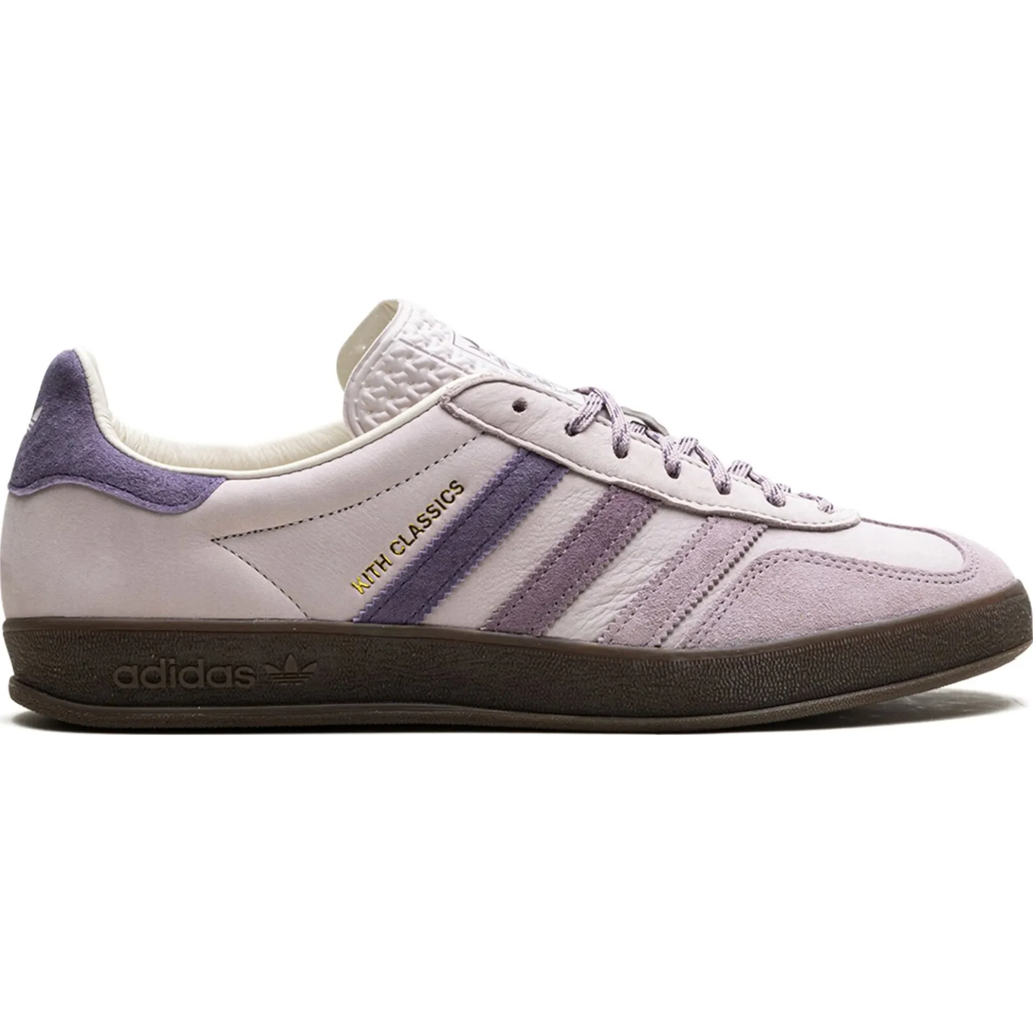 Кроссовки Adidas Gazelle Indoor "Kith - Classics Program - Ash Purple" | Farsel