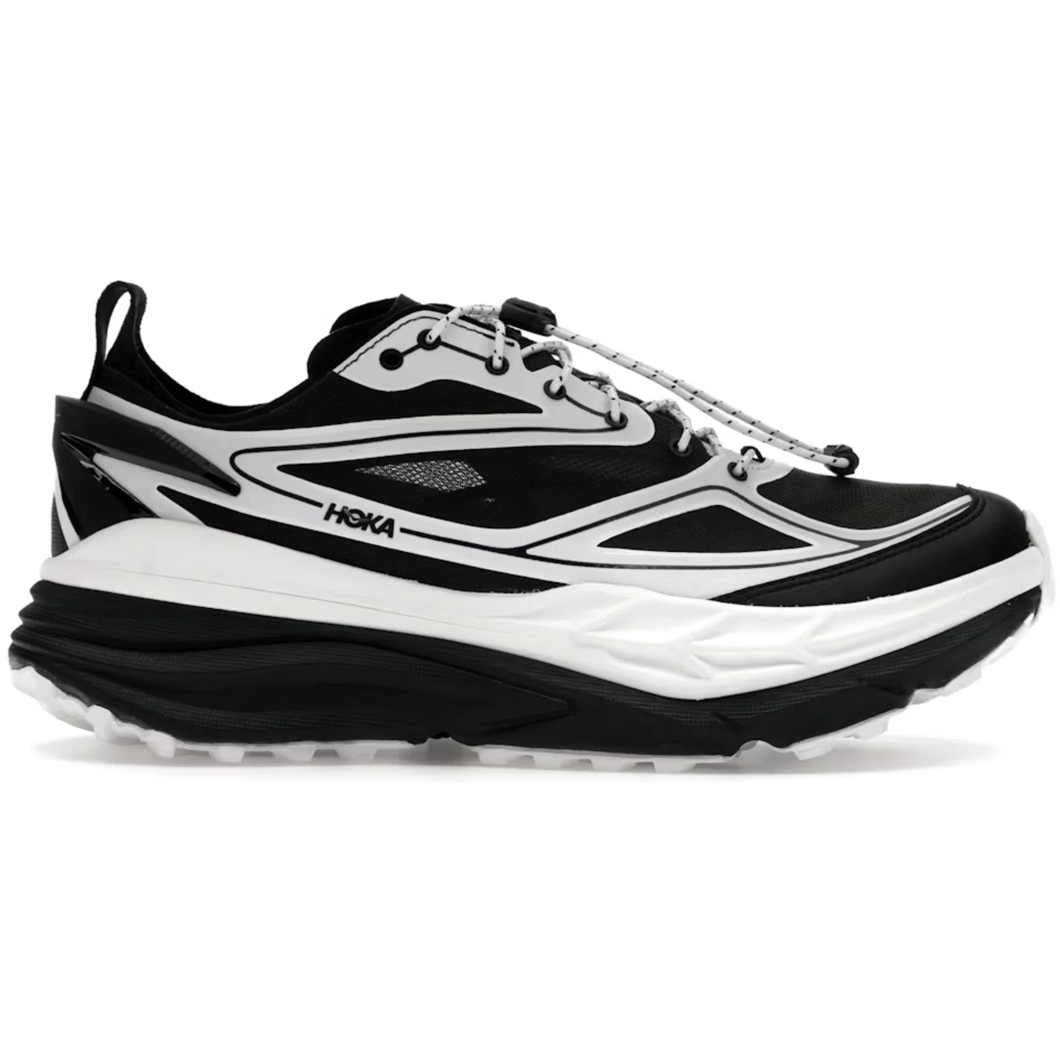 Кроссовки HOKA Stinson One 7 "Black White" | Farsel