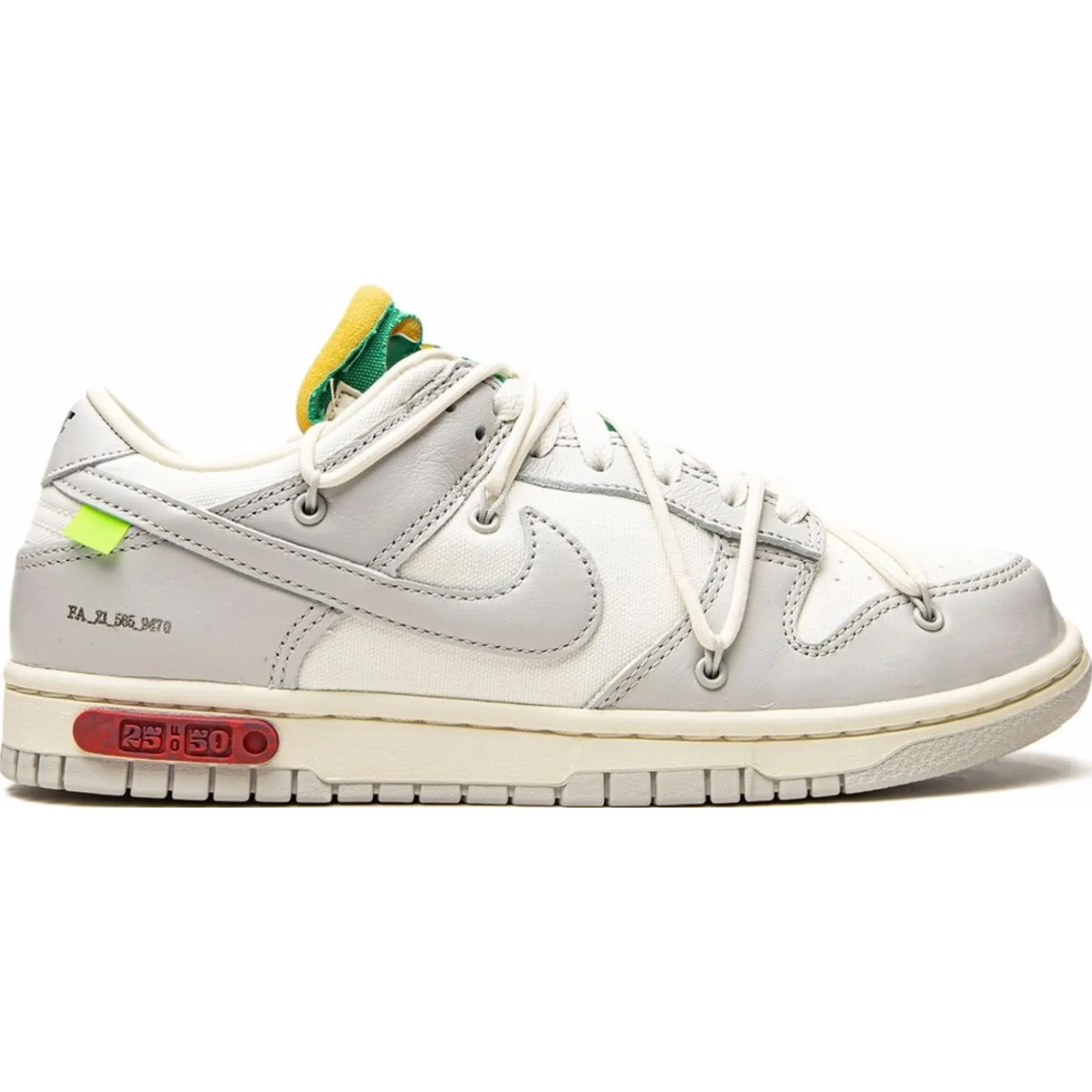 Кроссовки Nike Dunk Low "Off-White - Lot 25" | Farsel