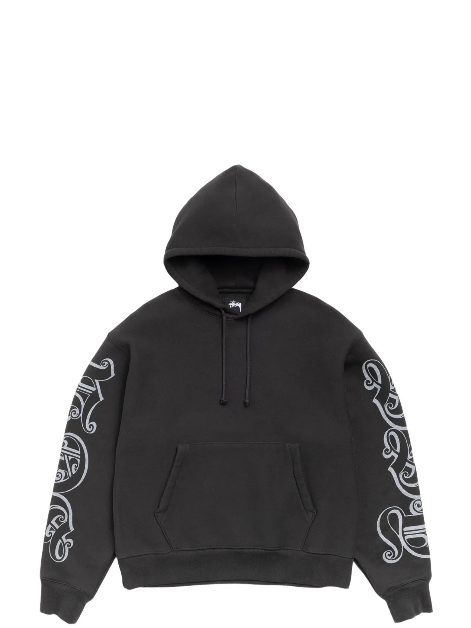 Худи Stussy Motif Print Hoodie "Black" | Farsel