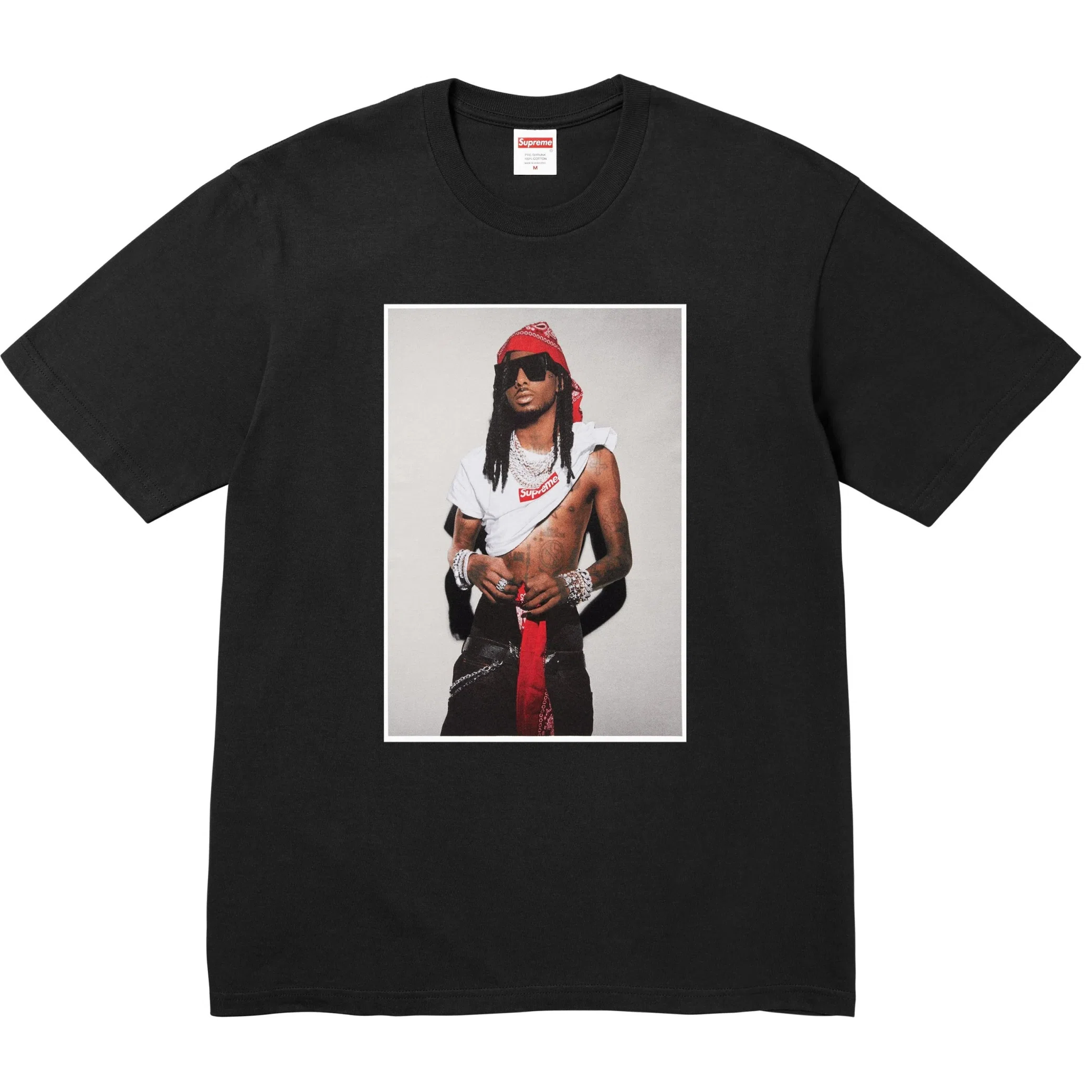  Supreme FW25 Playboi Carti Tee "Black" | Farsel
