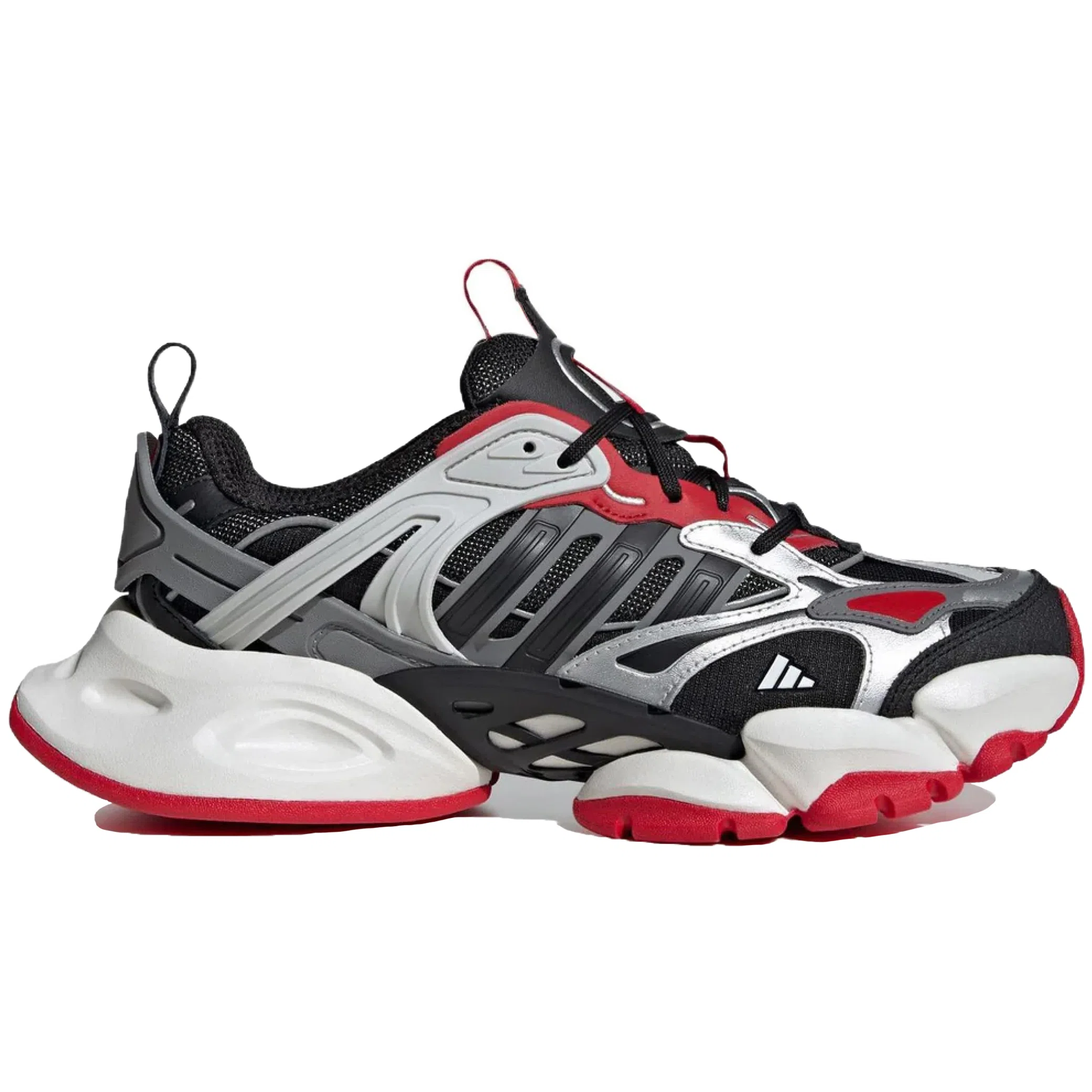 Кроссовки Adidas XLG Deluxe "Black Silver Red" | Farsel