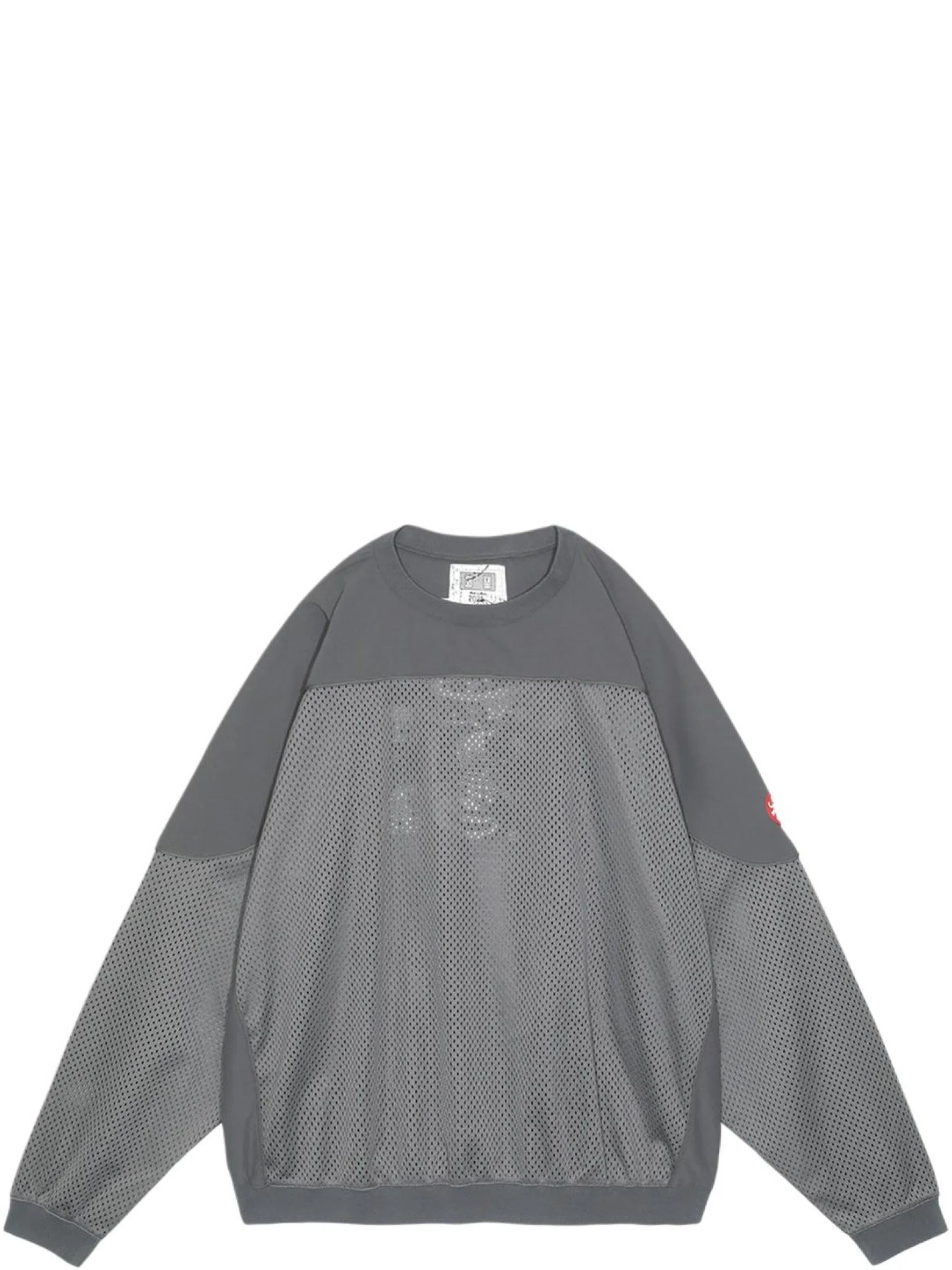 Свитеры Cav Empt Mesh Track Crewneck "Grey" | Farsel