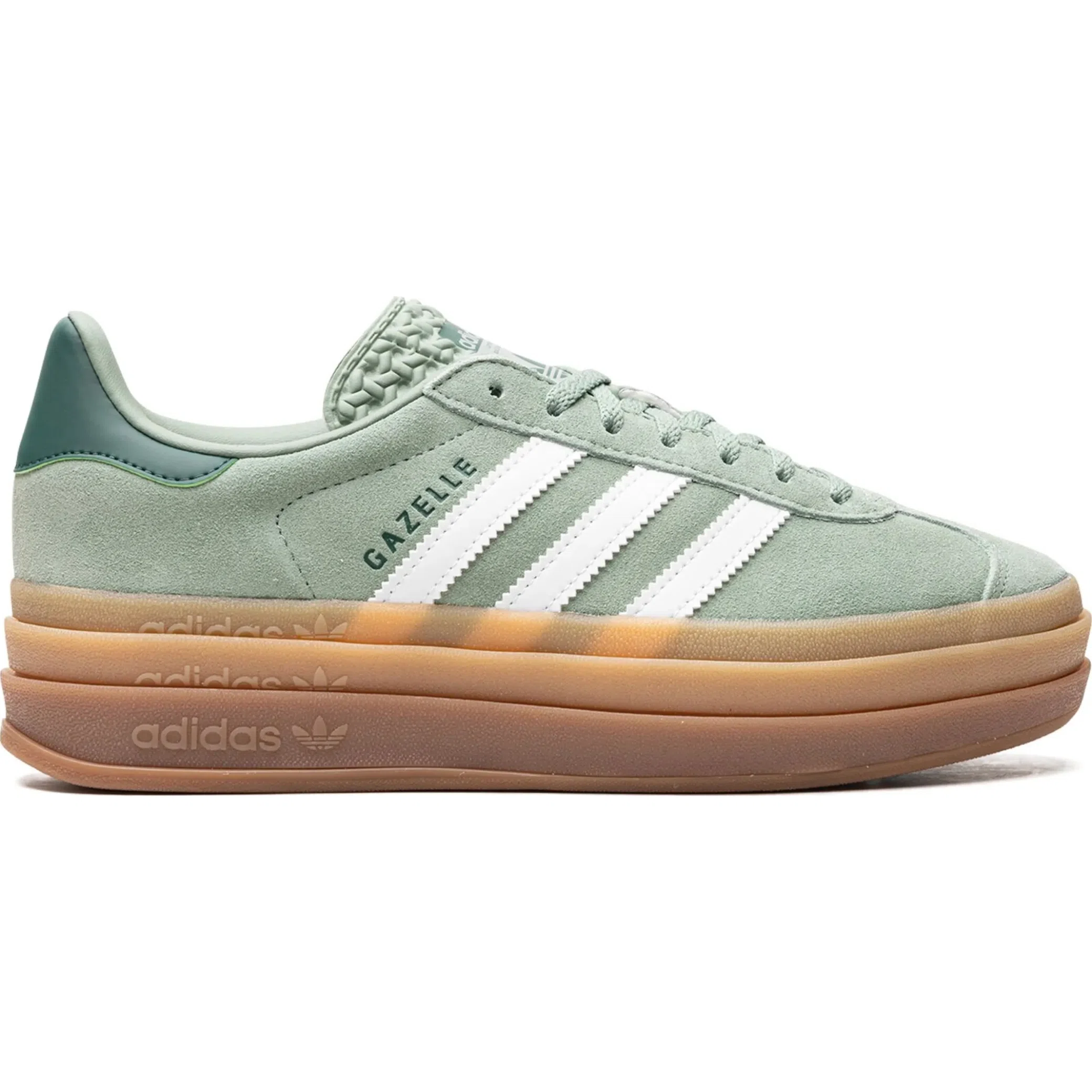  Adidas Gazelle Bold WMNS "Silver Green Gum" | Farsel