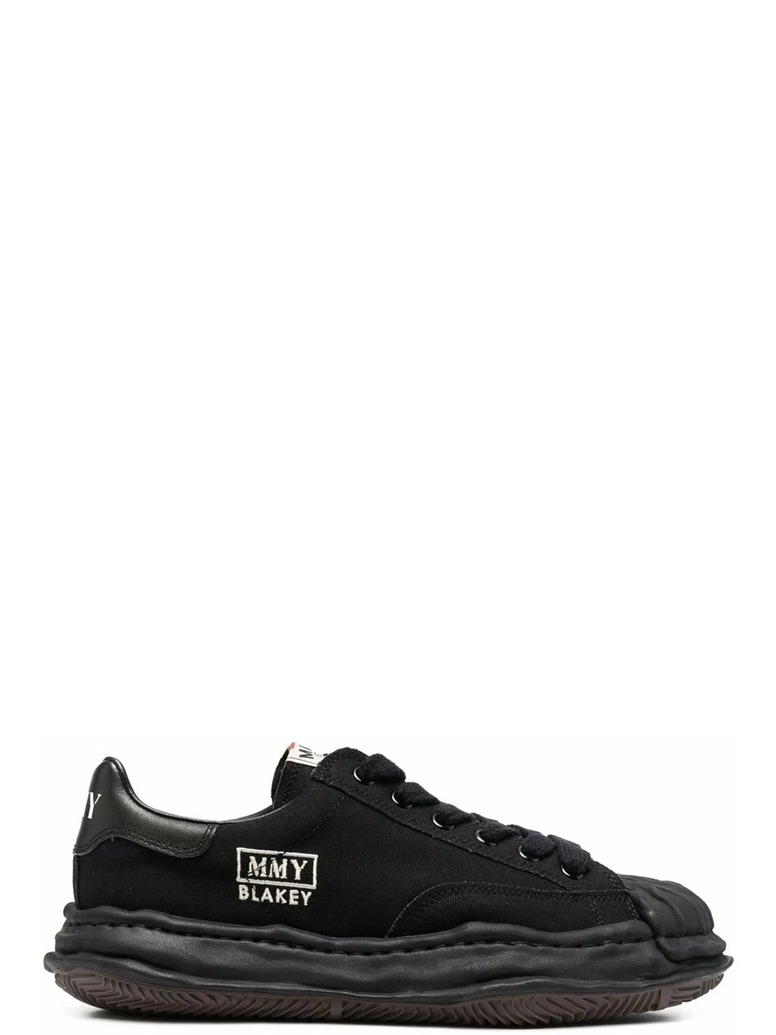 Кеды Maison MIHARA YASUHIRO Blakey OG Sole Canvas Low "Black" | Farsel