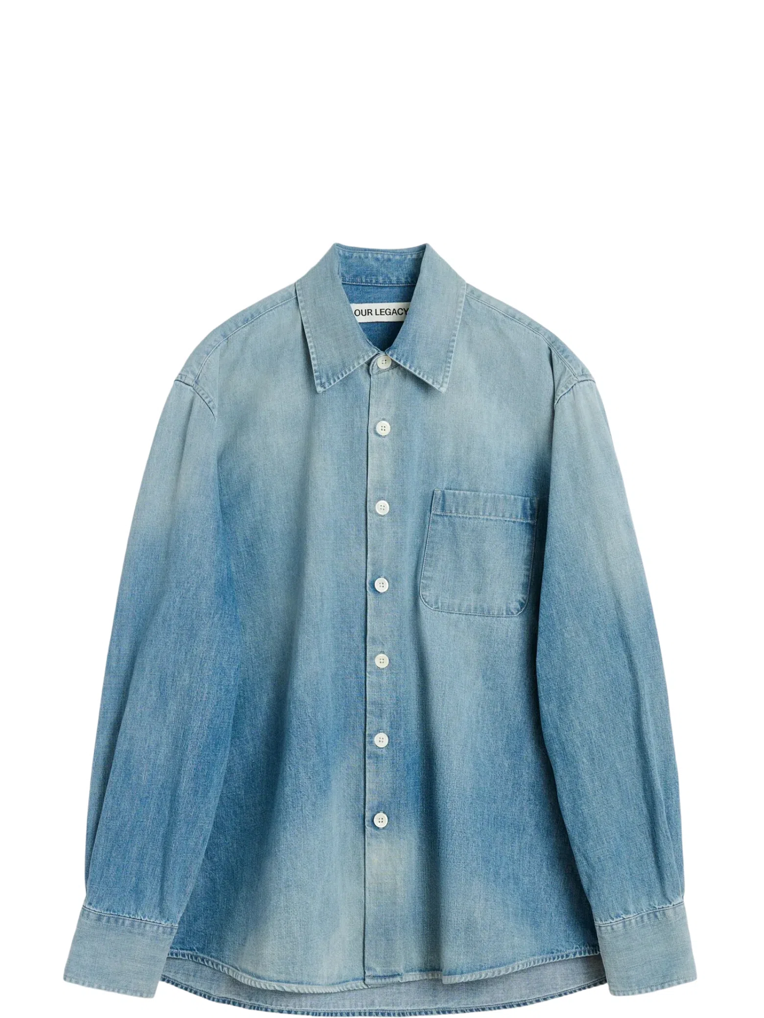 Рубашки Our Legacy Above Oversized Shirt "Denim" | Farsel