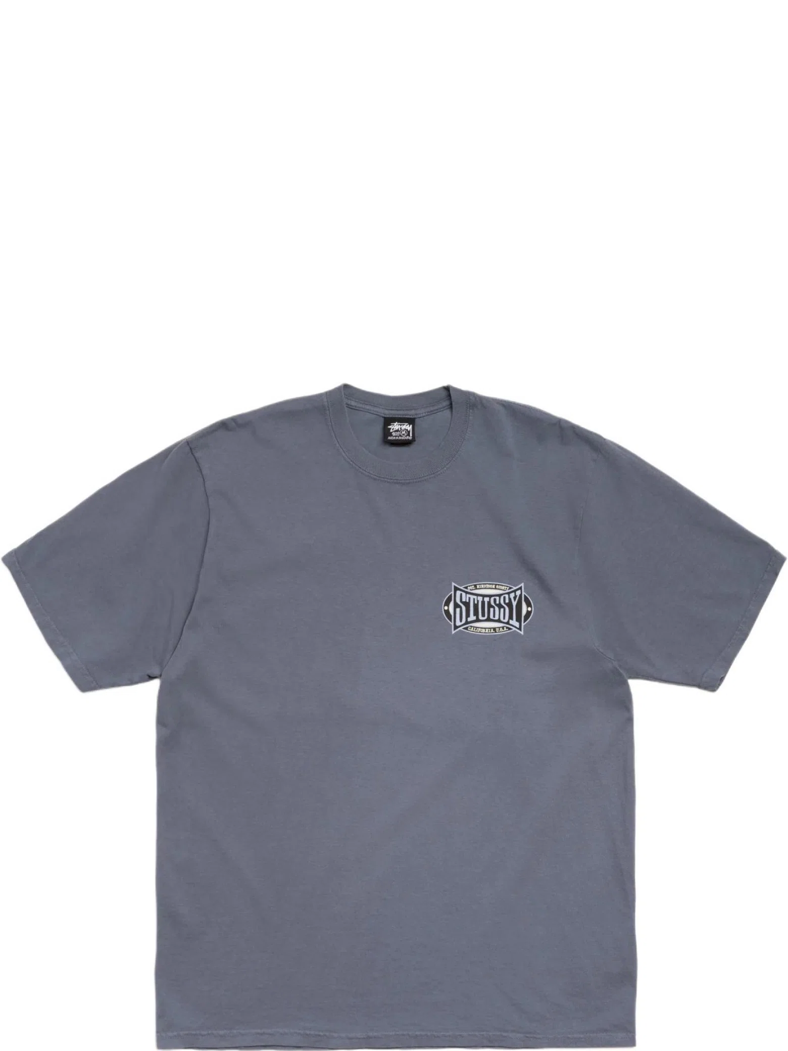 Футболки Stussy Champion Oval Tee Pigment Dyed "Navy" | Farsel