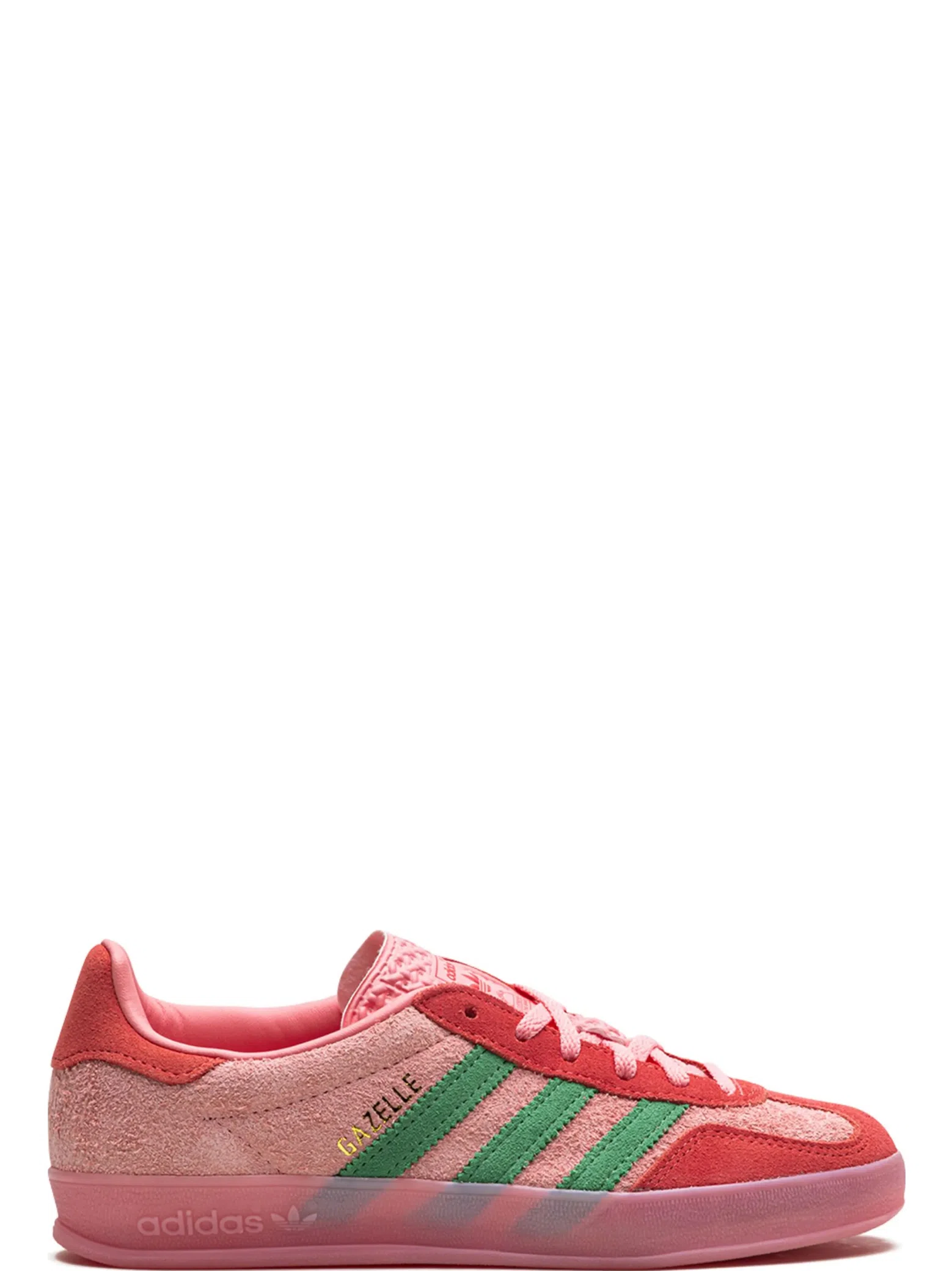 Кроссовки Adidas Gazelle Indoor WMNS "Semi Pink Spark Preloved Scarlet" | Farsel