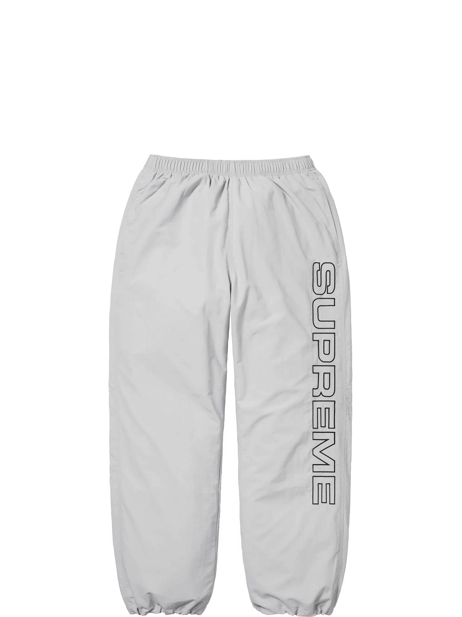 Штаны Supreme FW24 Spellout Embroidered Track Pant "Grey" | Farsel