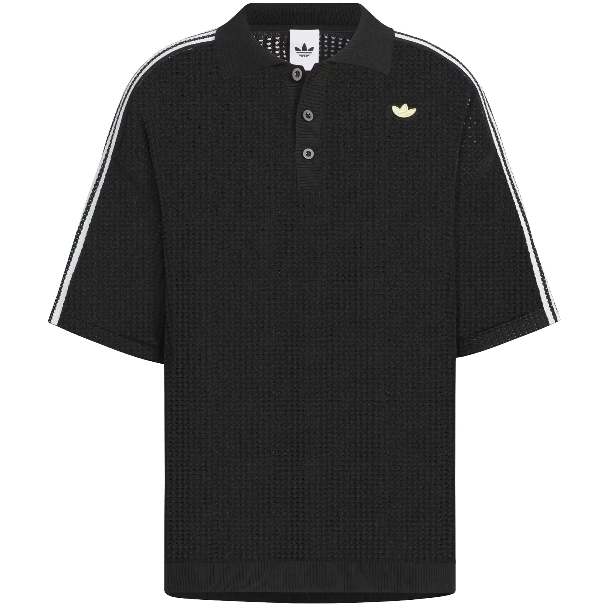 Поло Adidas Originals Resort Polo SS "Black" | Farsel