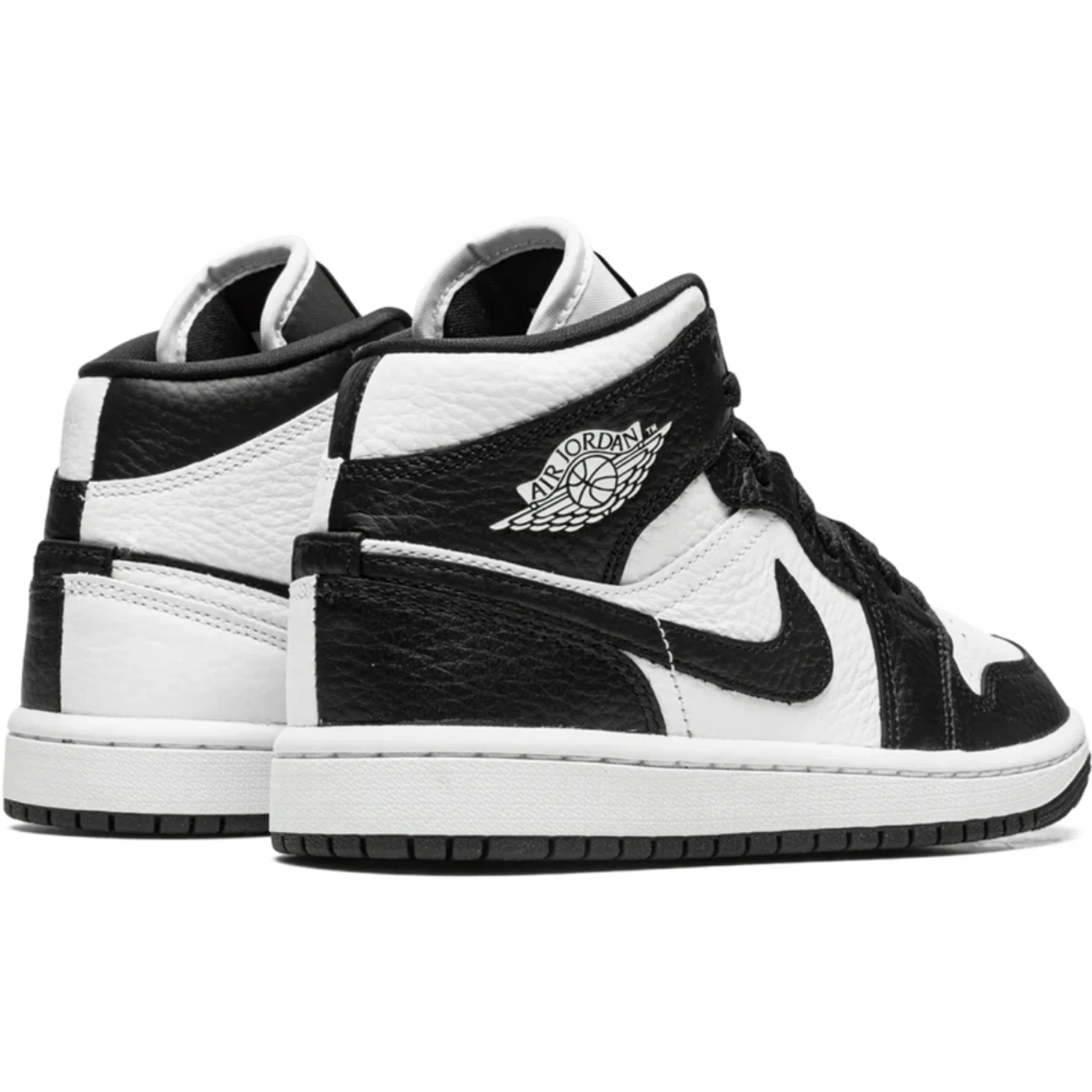 Кроссовки Nike Air Jordan 1 Mid WMNS "Split Black White" | Farsel