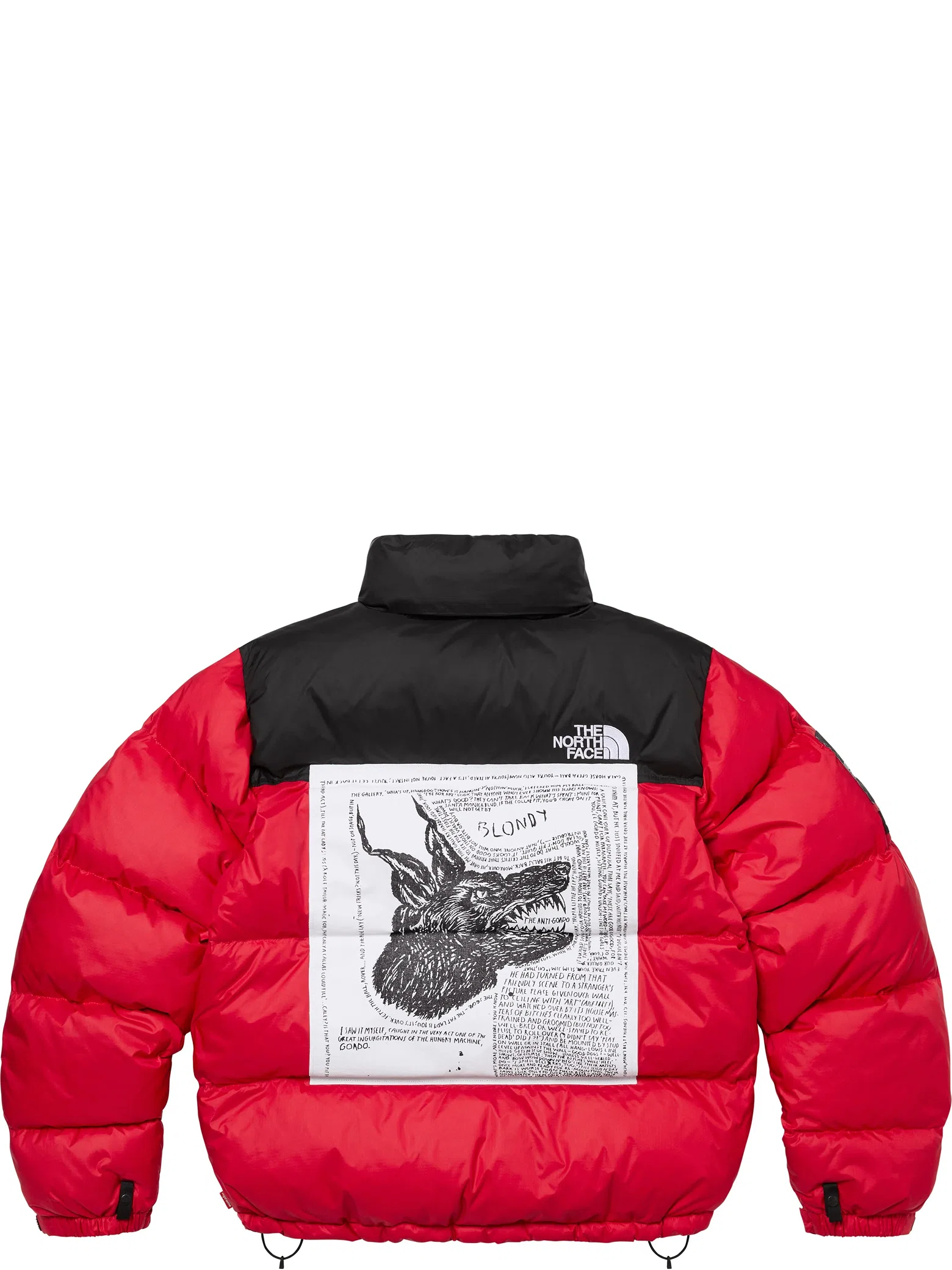 Пуховики Supreme FW24 The North Face Nuptse Jacket "Red" | Farsel