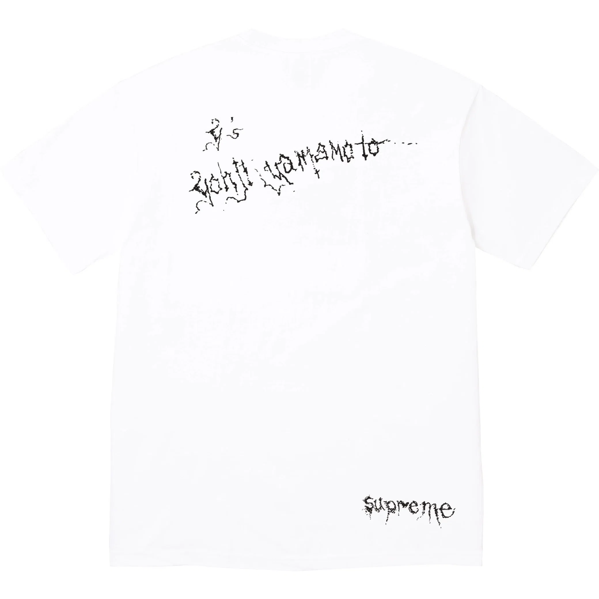  Supreme FW25 Y’s by Yohji Yamamoto Thinker Tee "White" | Farsel