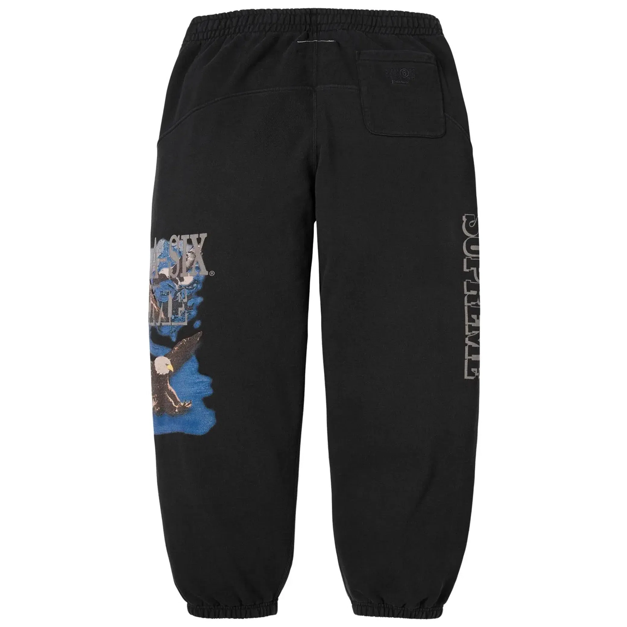 Штаны Supreme MM6 Maison Margiela x Eagle Sweatpant "Black" | Farsel