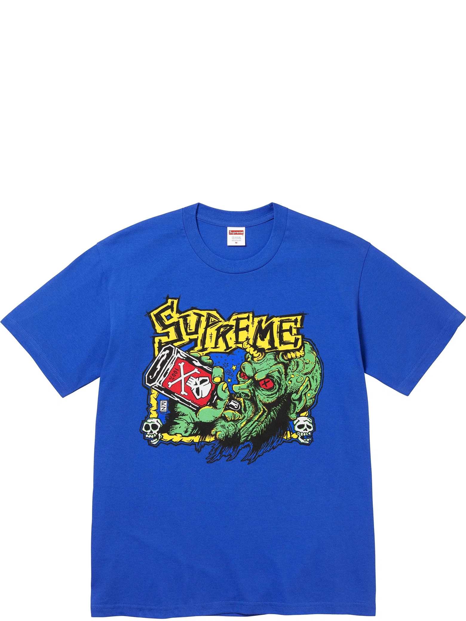 Футболки Supreme FW25 Fuckin Blowout Tee "Royal" | Farsel