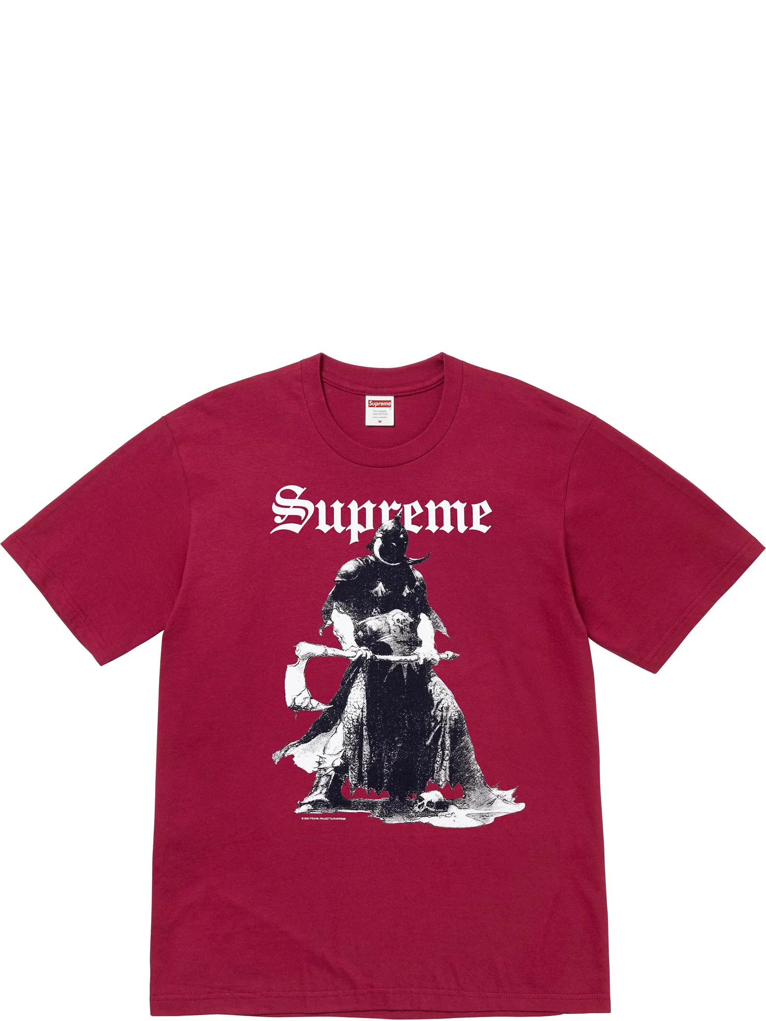 Футболки Supreme FW24 Frank Frazetta Destruction Tee "Cardinal" | Farsel