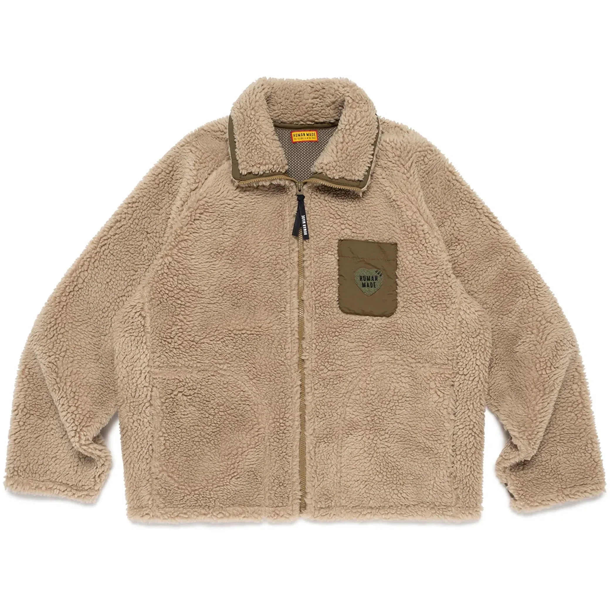 Куртки Human Made Fleece Jacket "Beige" | Farsel