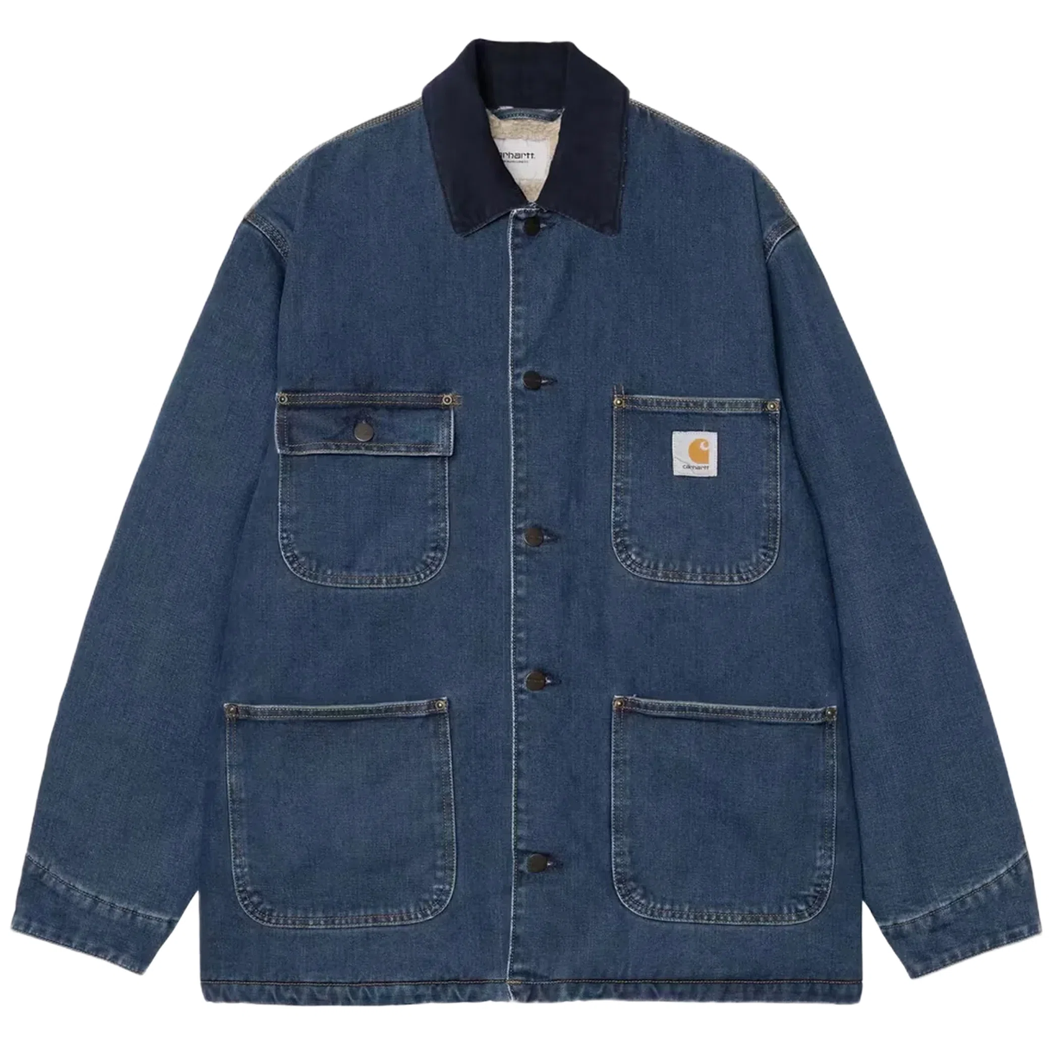 Куртки Carhartt Denim OG Chore Coat "Blue Stone Washed" | Farsel