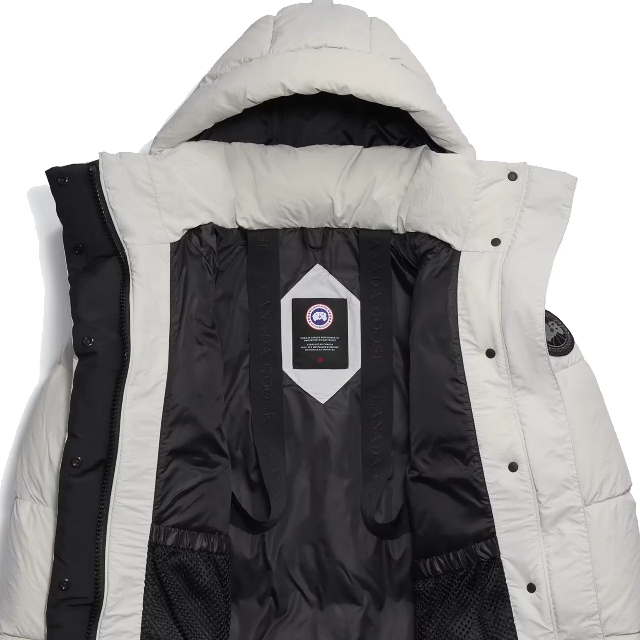 Пуховики Canada Goose Junction Parka Black Label WMNS "Silverbirch" | Farsel