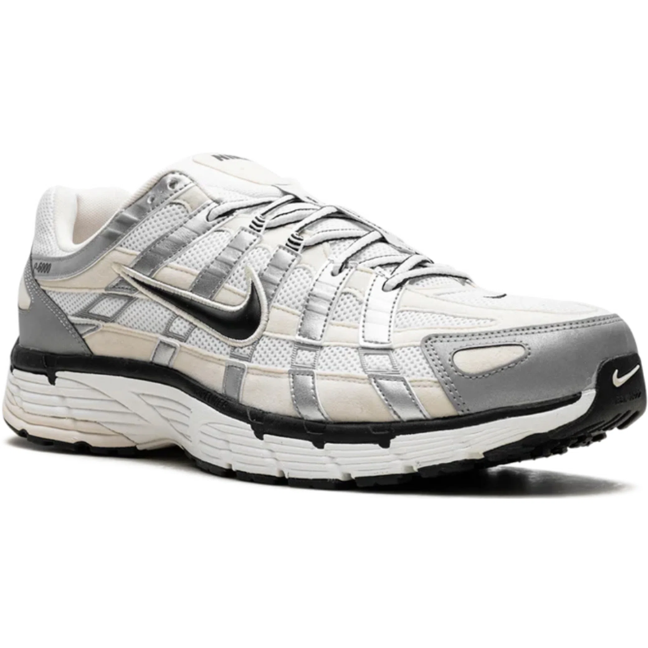 Кроссовки Nike P-6000 WMNS "Coconut Milk Metallic Silver" | Farsel