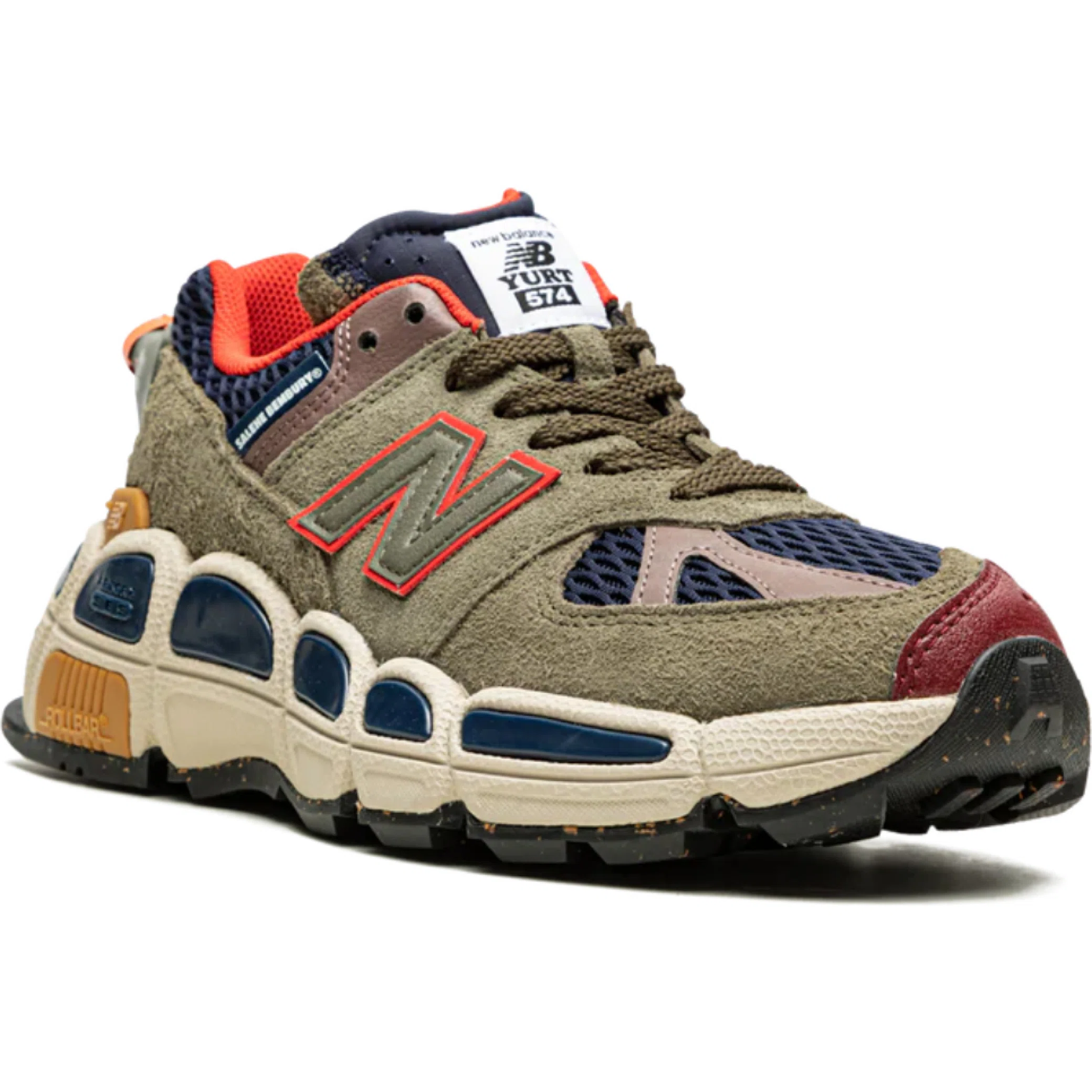 Кроссовки New Balance 574 YURT "Salehe Bembury - Team Forest Green" | Farsel