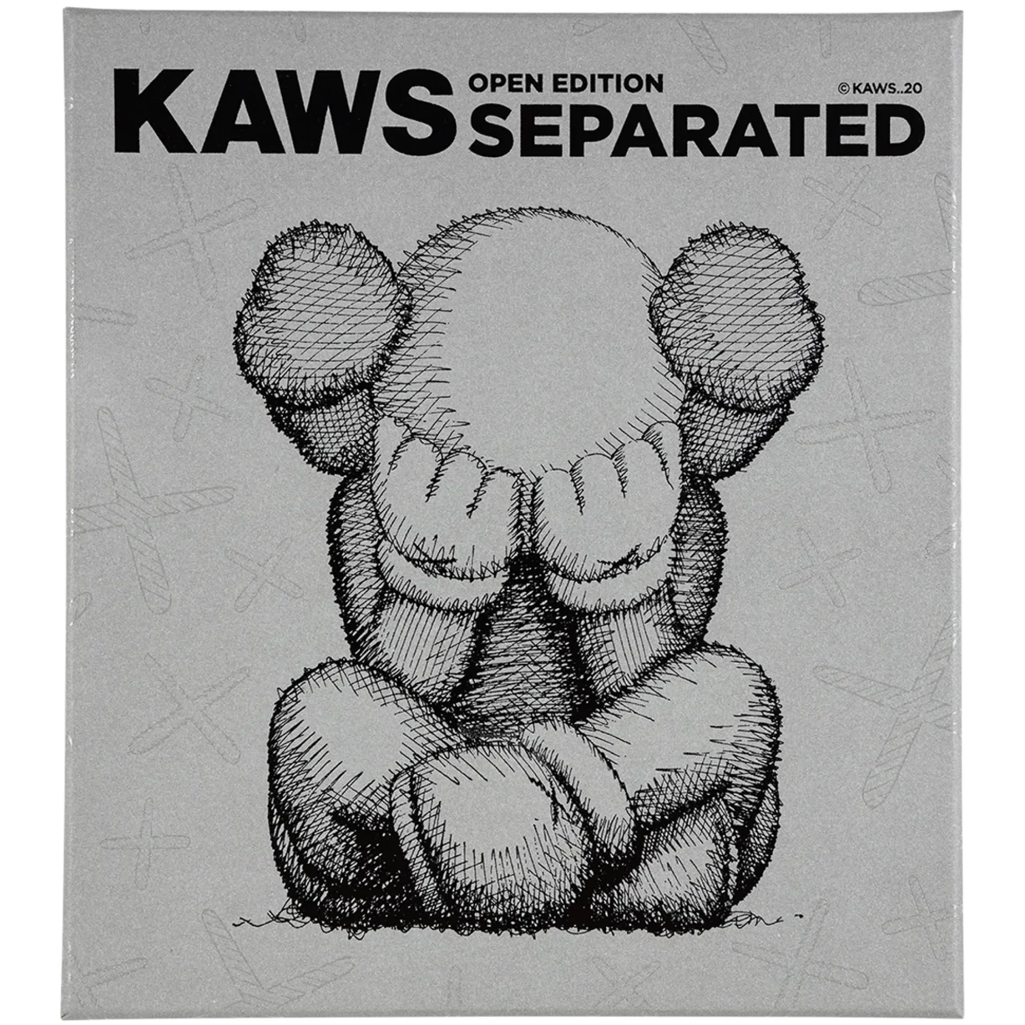 Игрушки Kaws Separated "Grey" | Farsel