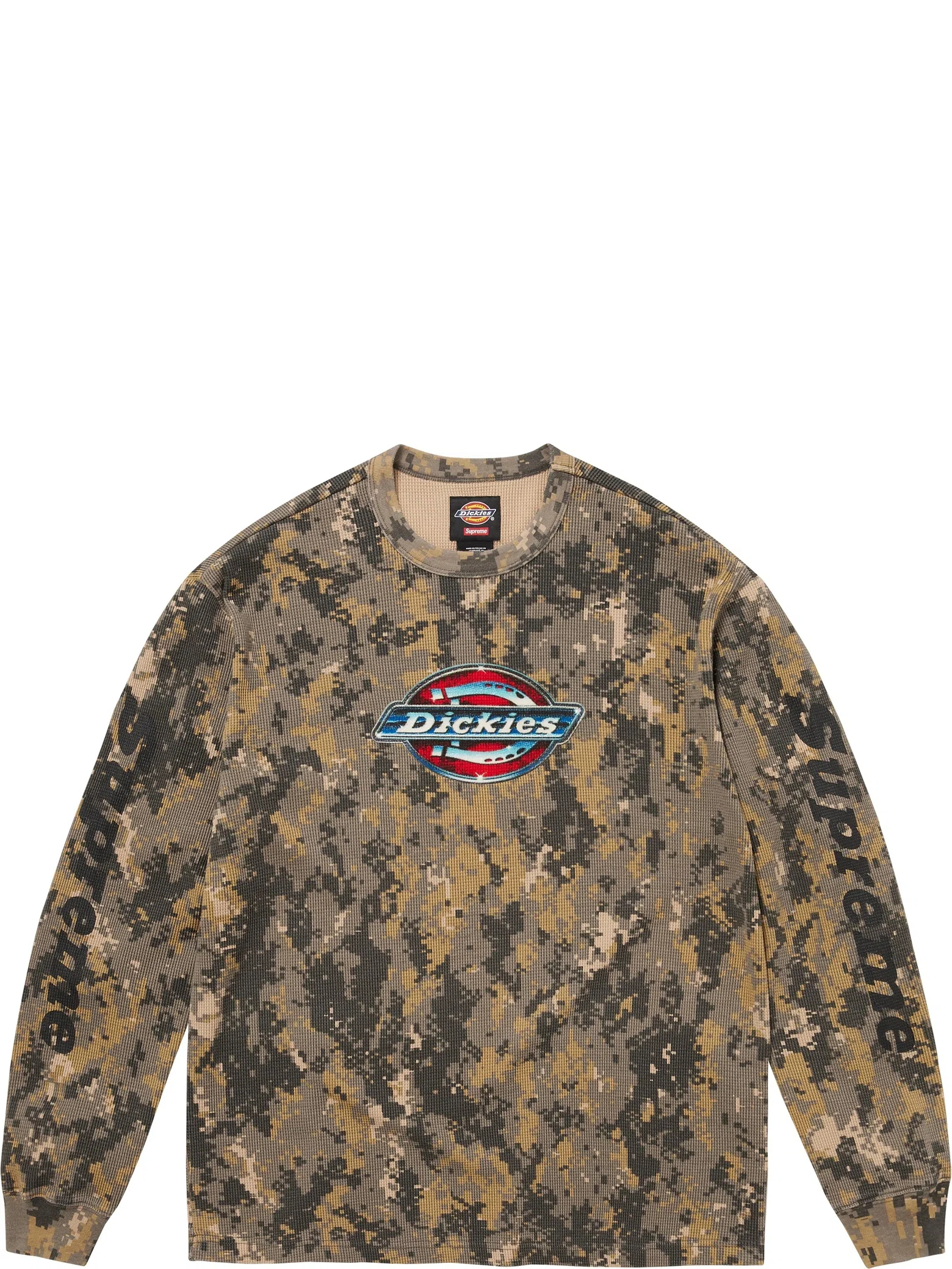 Лонгсливы Supreme FW25 Dickies Thermal "Digi Camo" | Farsel