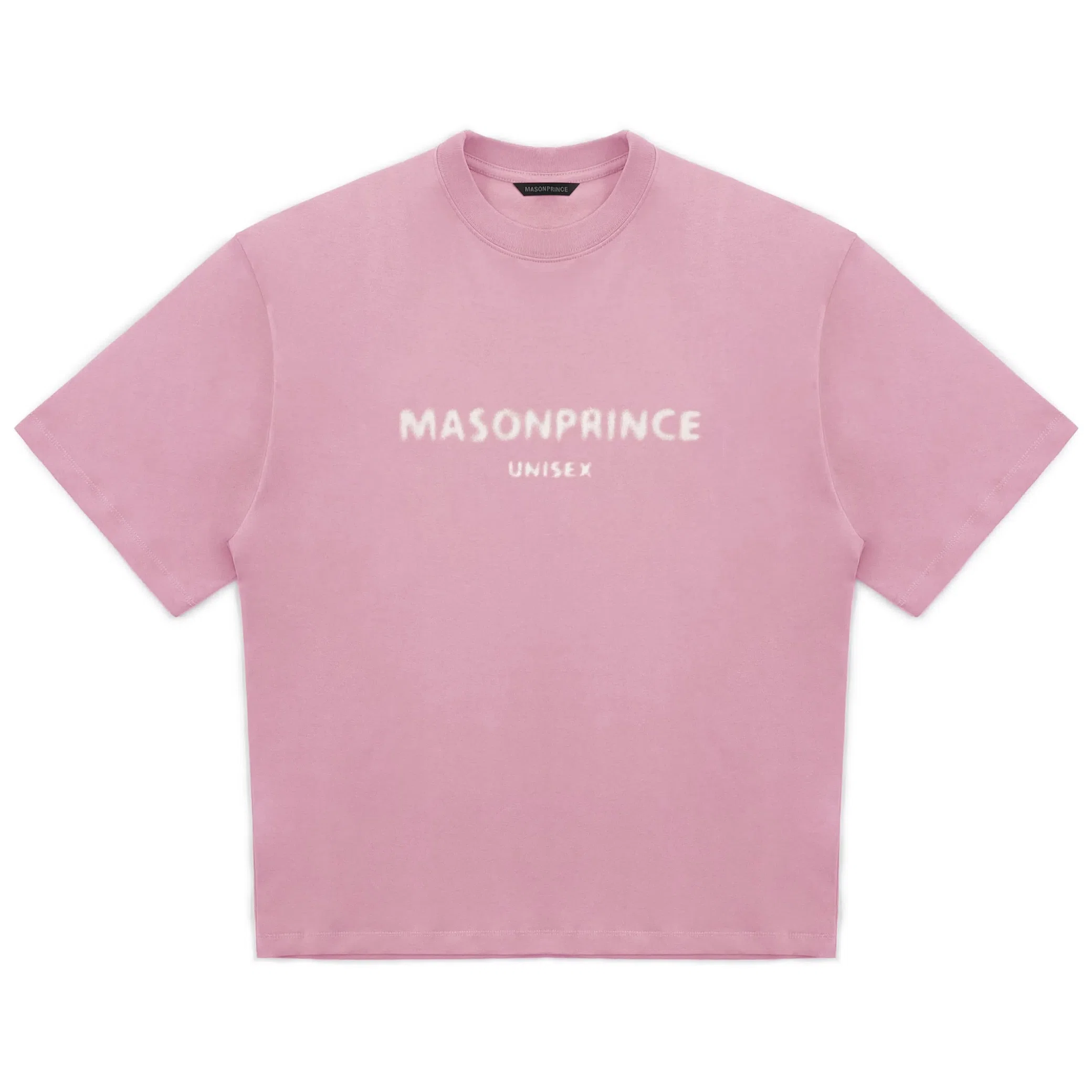 Футболки MASONPRINCE Blurred Logo Tee "Pink / White" | Farsel