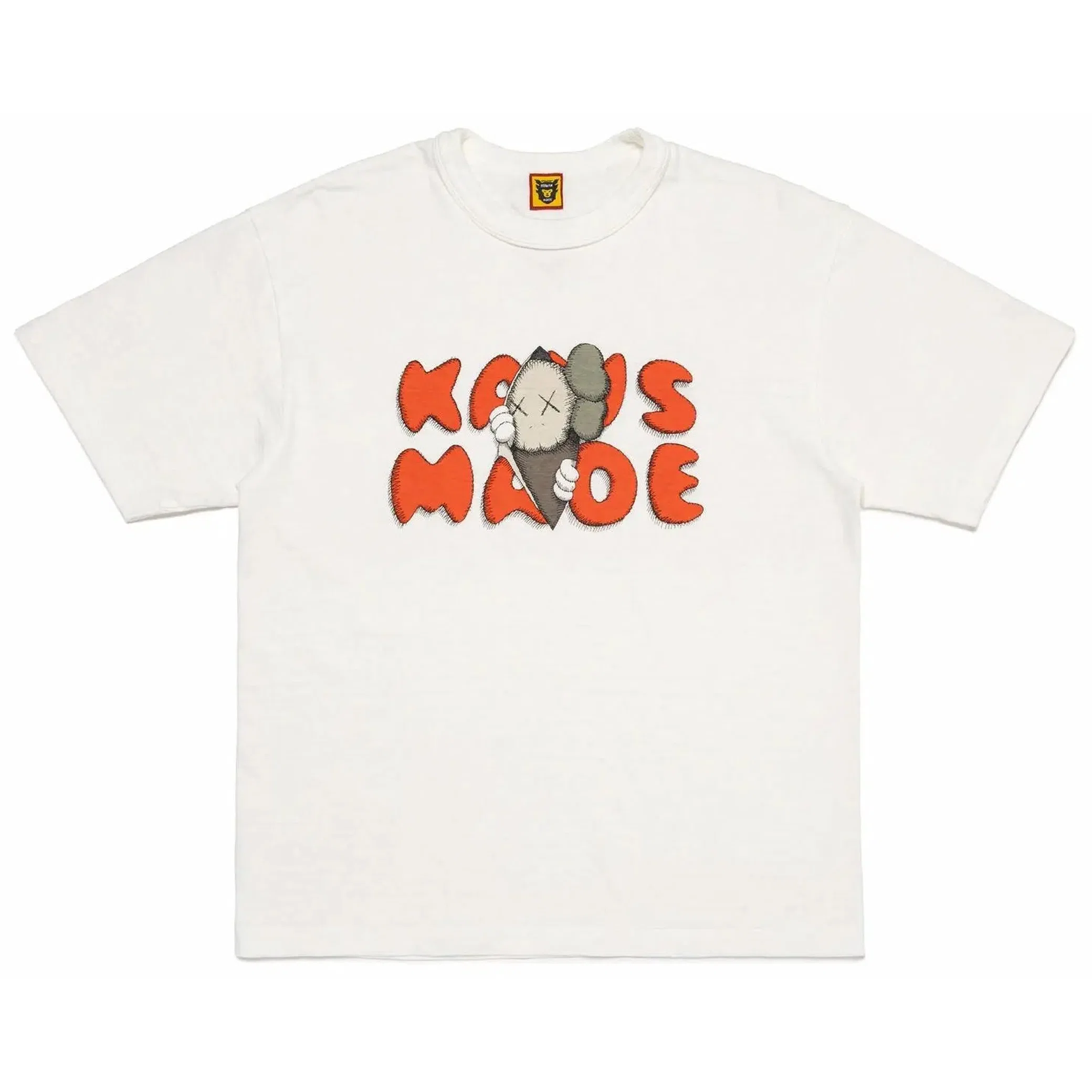 Футболки Human Made Kaws Graphic Tee T-shirt "White" | Farsel