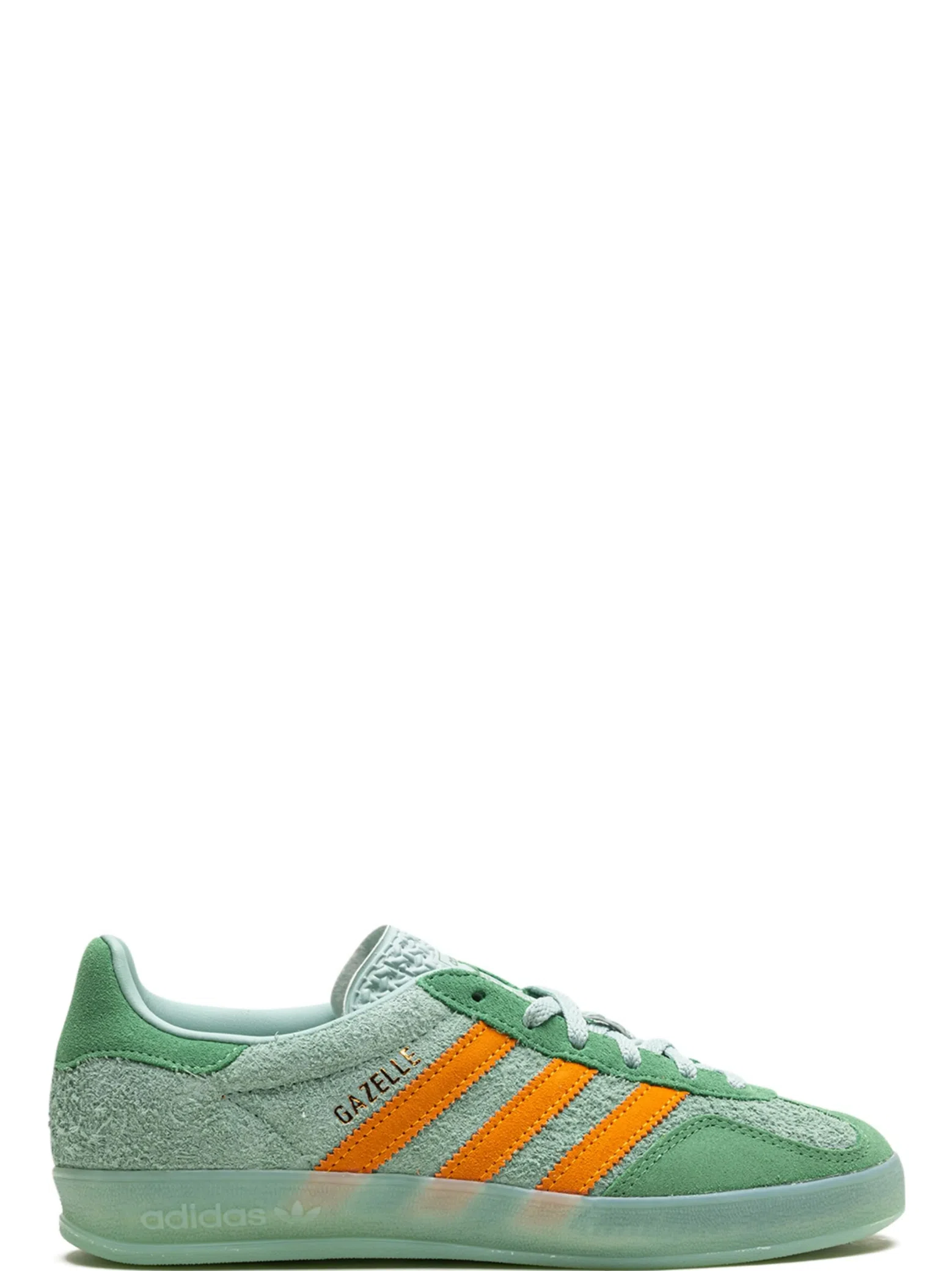 Кроссовки Adidas Gazelle Indoor WMNS "Hazy Green Crew Yellow" | Farsel