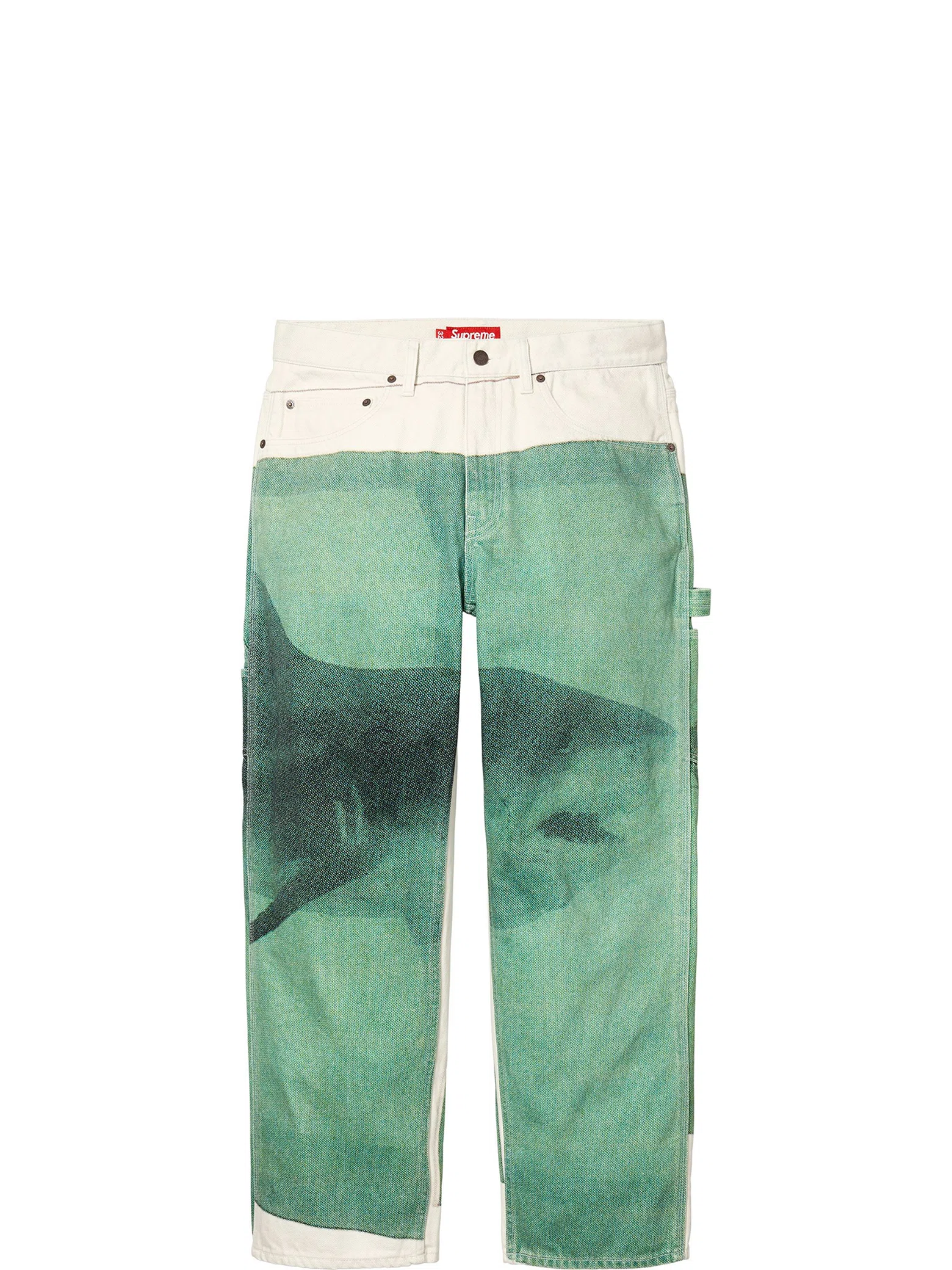 Джинсы Supreme SS25 Damien Hirst Painter Jean "White" | Farsel