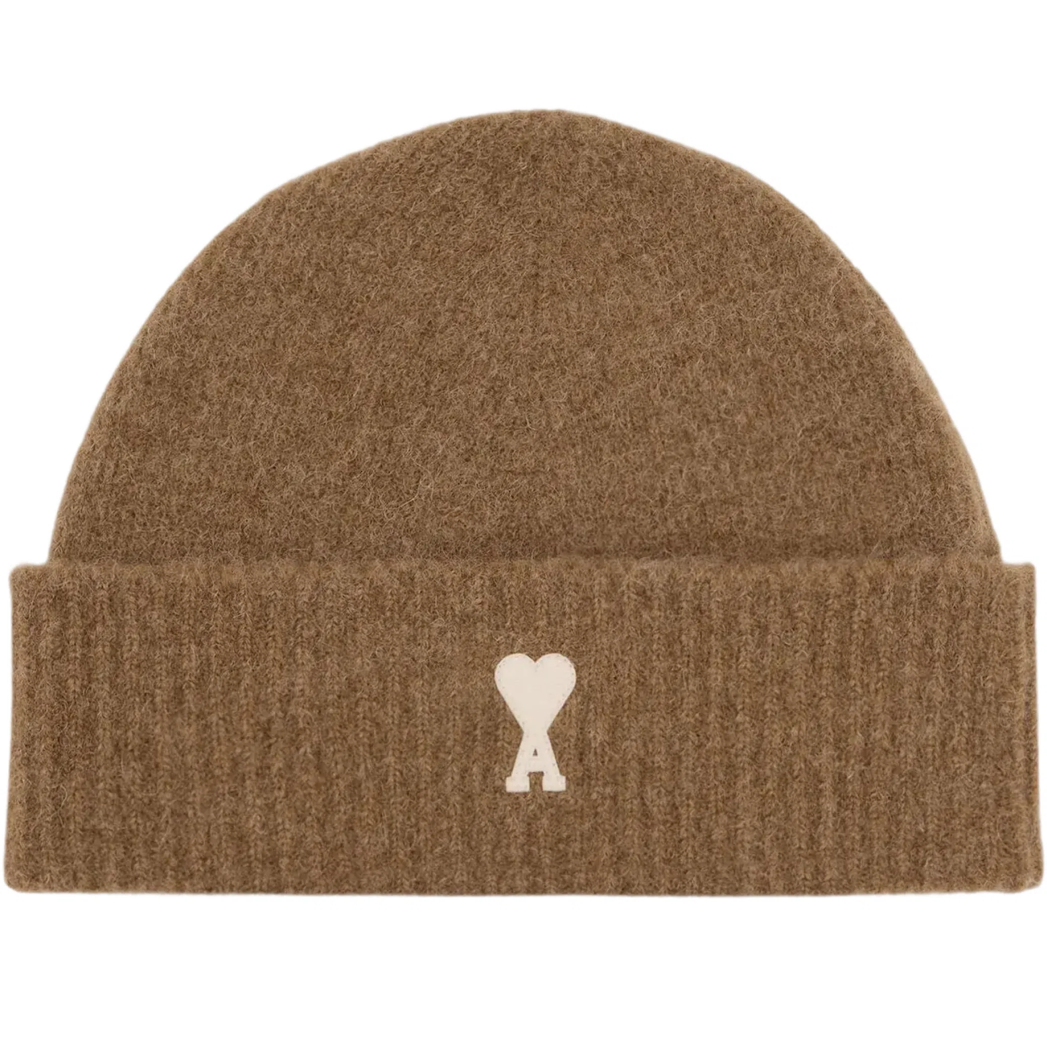 Шапки Ami Paris Alpaca Striped Ami De Coeur Beanie "Brown" | Farsel