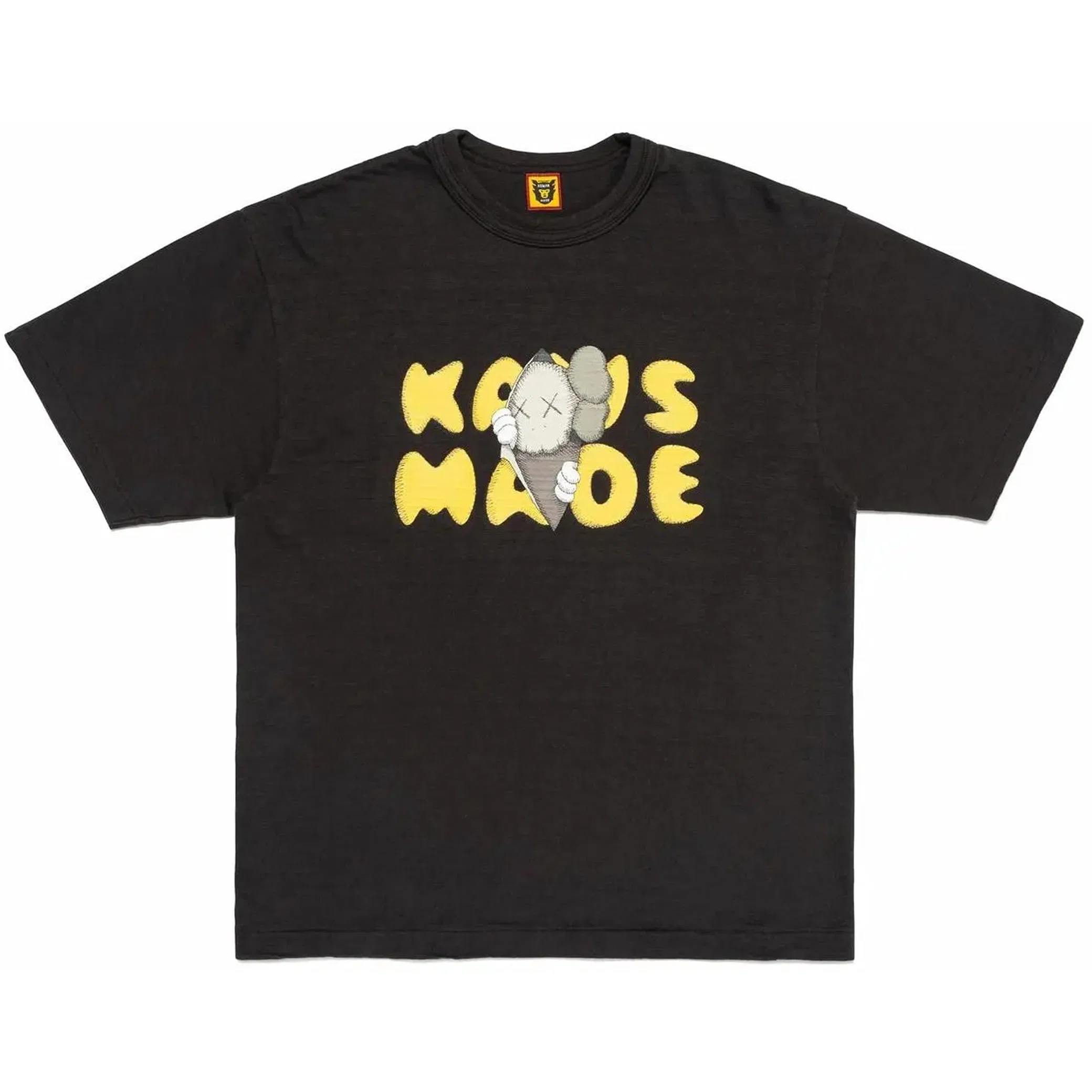 Футболки Human Made Kaws Graphic Tee T-shirt "Black" | Farsel