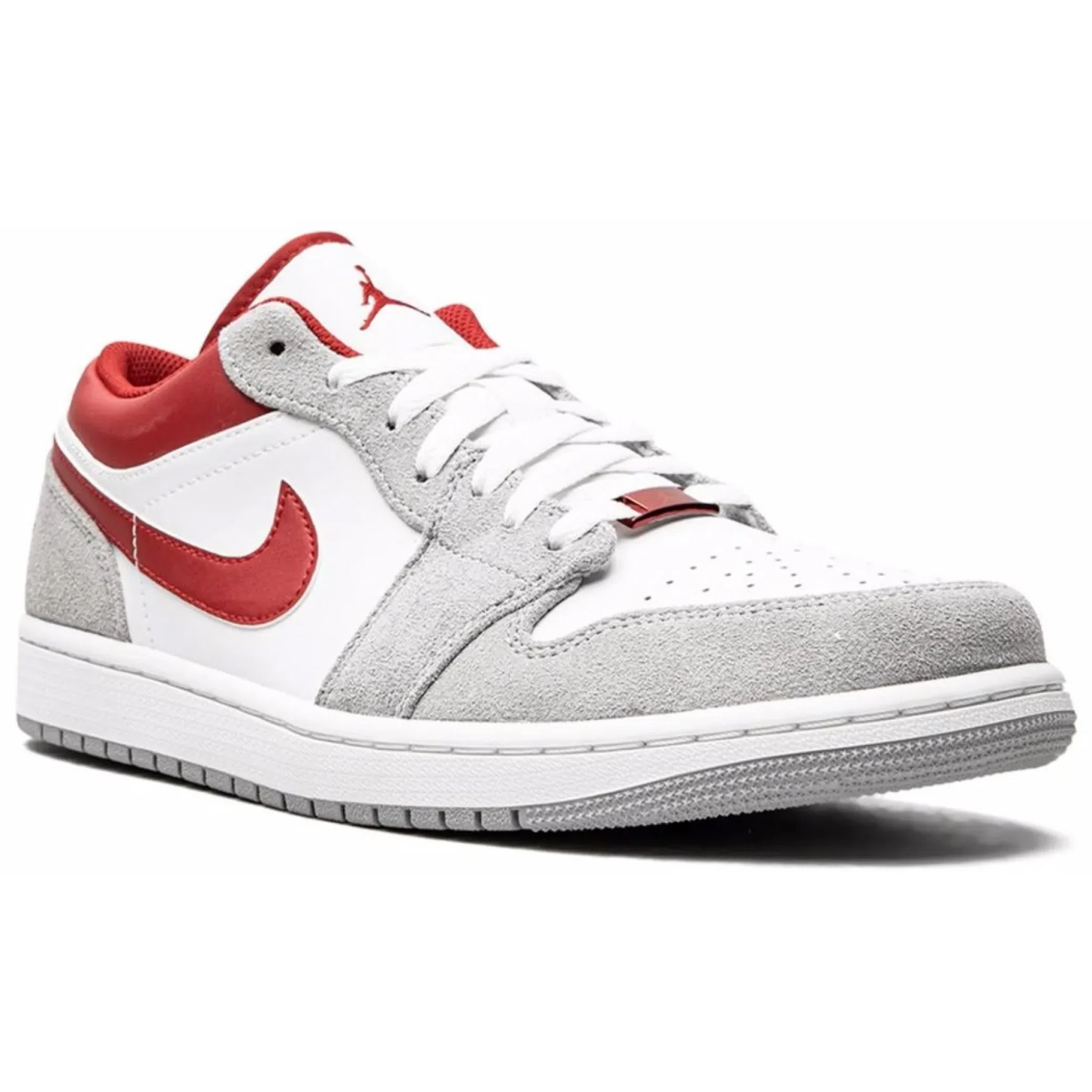 Кроссовки Nike Air Jordan 1 Low SE "Light Smoke Grey Gym Red" | Farsel