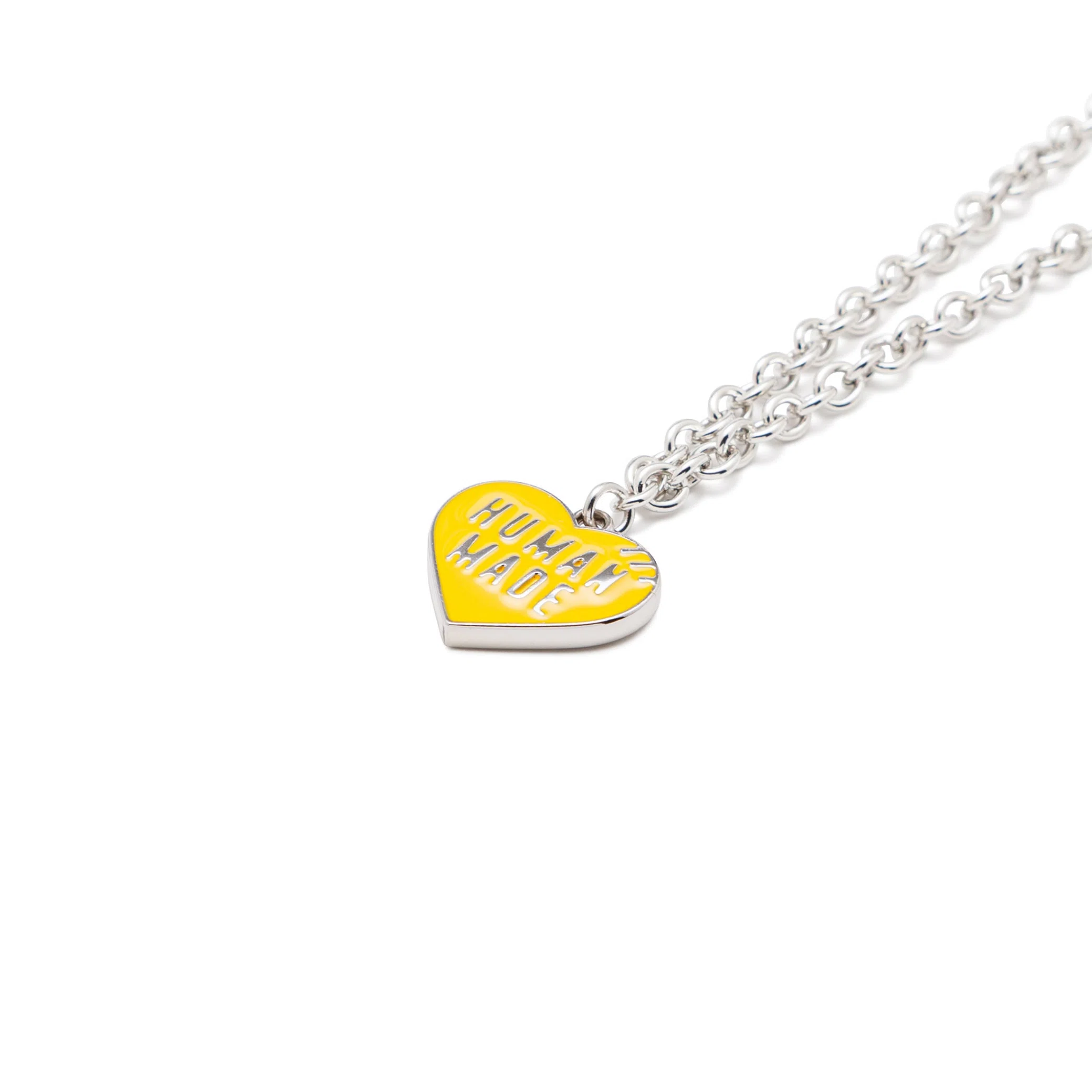 Украшения Human Made Heart Necklace "Yellow" | Farsel