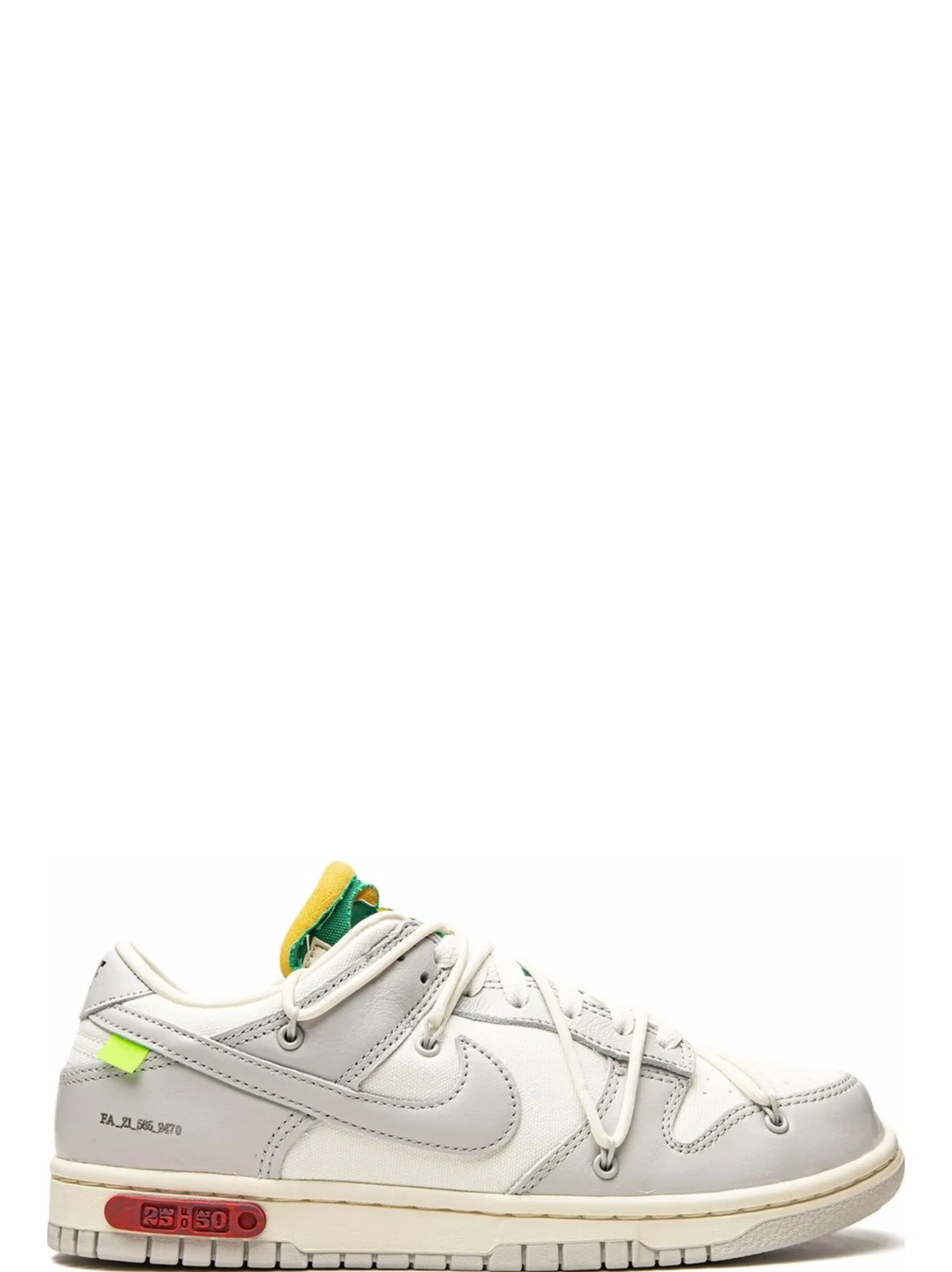 Кроссовки Nike Dunk Low "Off-White - Lot 25" | Farsel