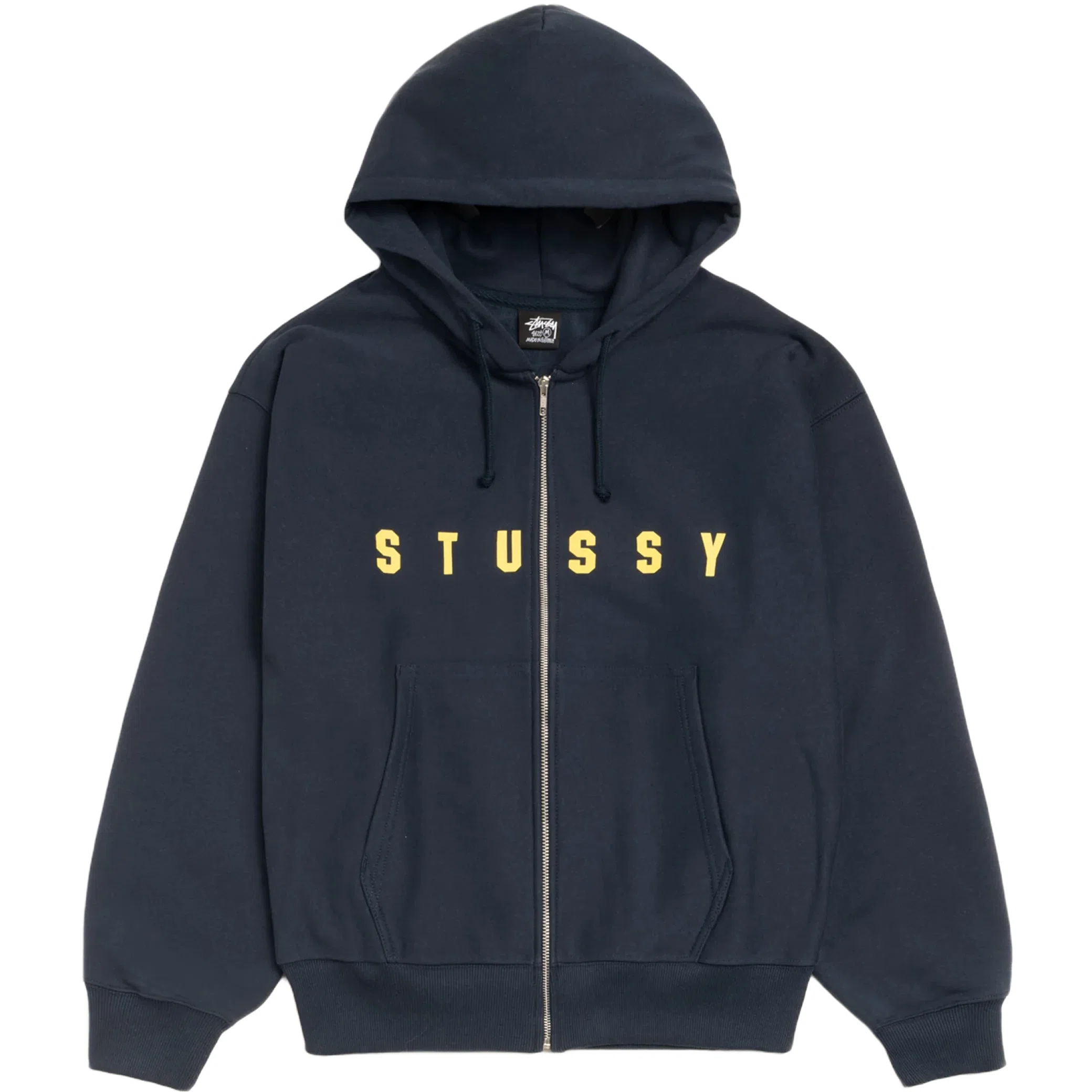 Худи Stussy Lens Zip Hoodie "Navy" | Farsel