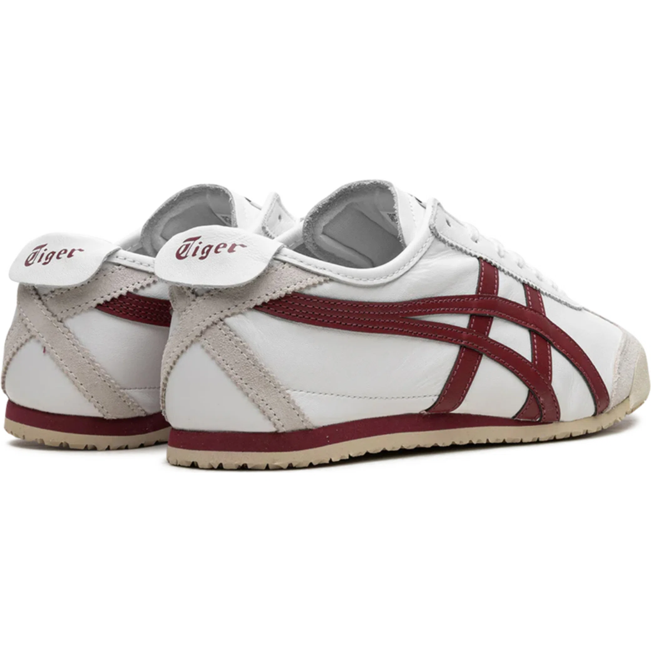 Кроссовки Asics Onitsuka Tiger Mexico 66 "White Burgundy" | Farsel