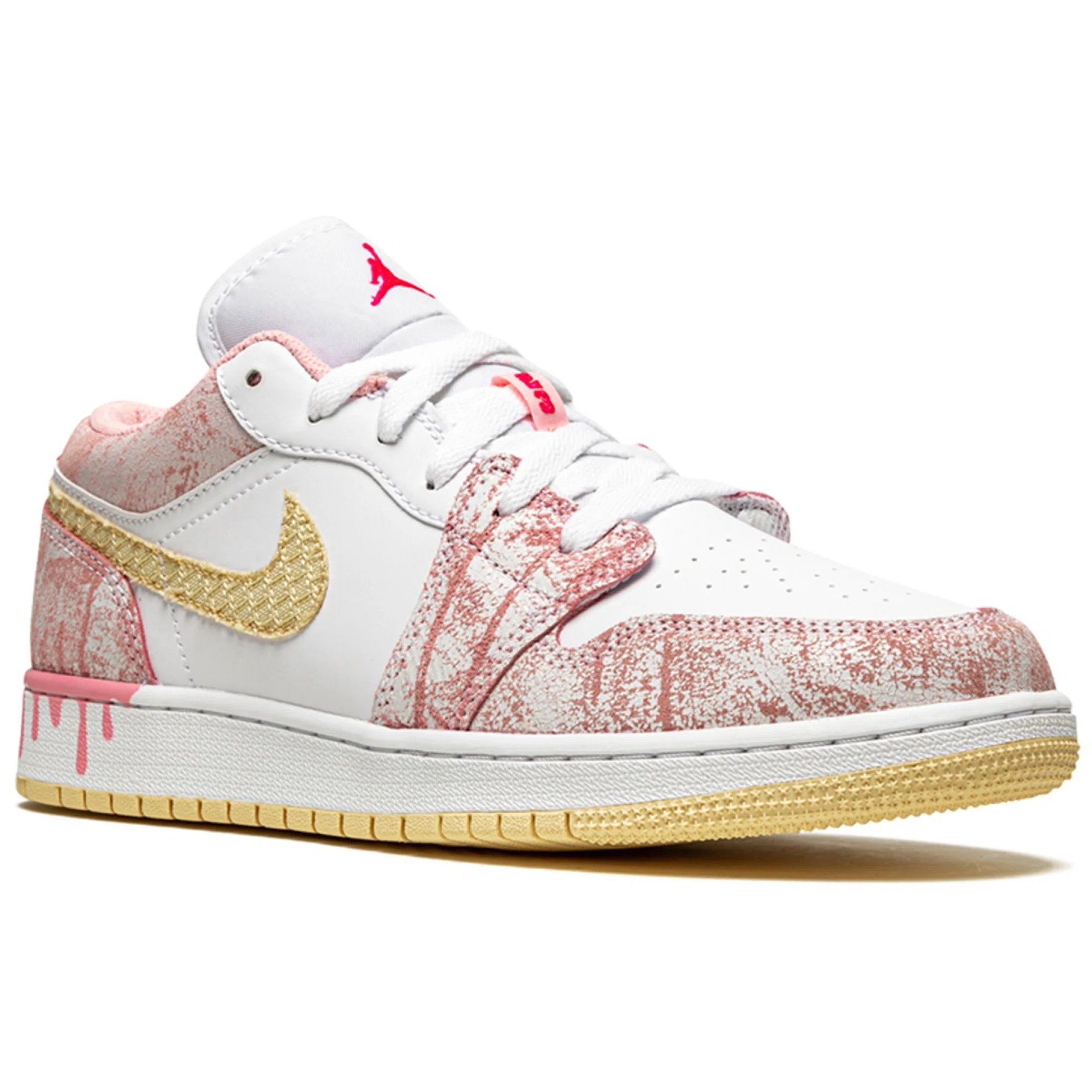 Кроссовки Nike Air Jordan 1 Low GS "Paint Drip" | Farsel